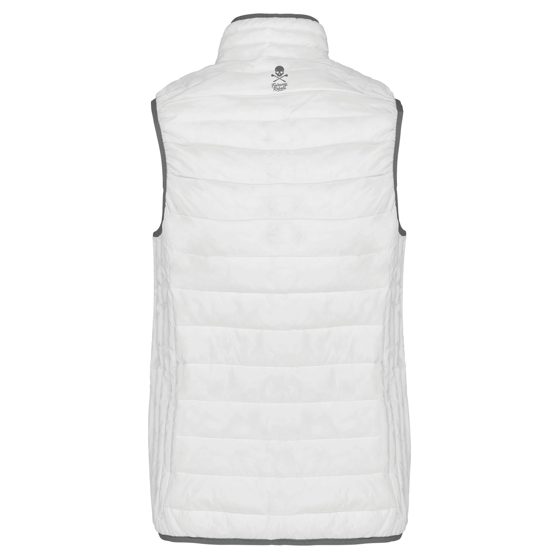 Doudoune Femme Sans Manche Blanche Fairway Rebels - Fairway Rebels golf