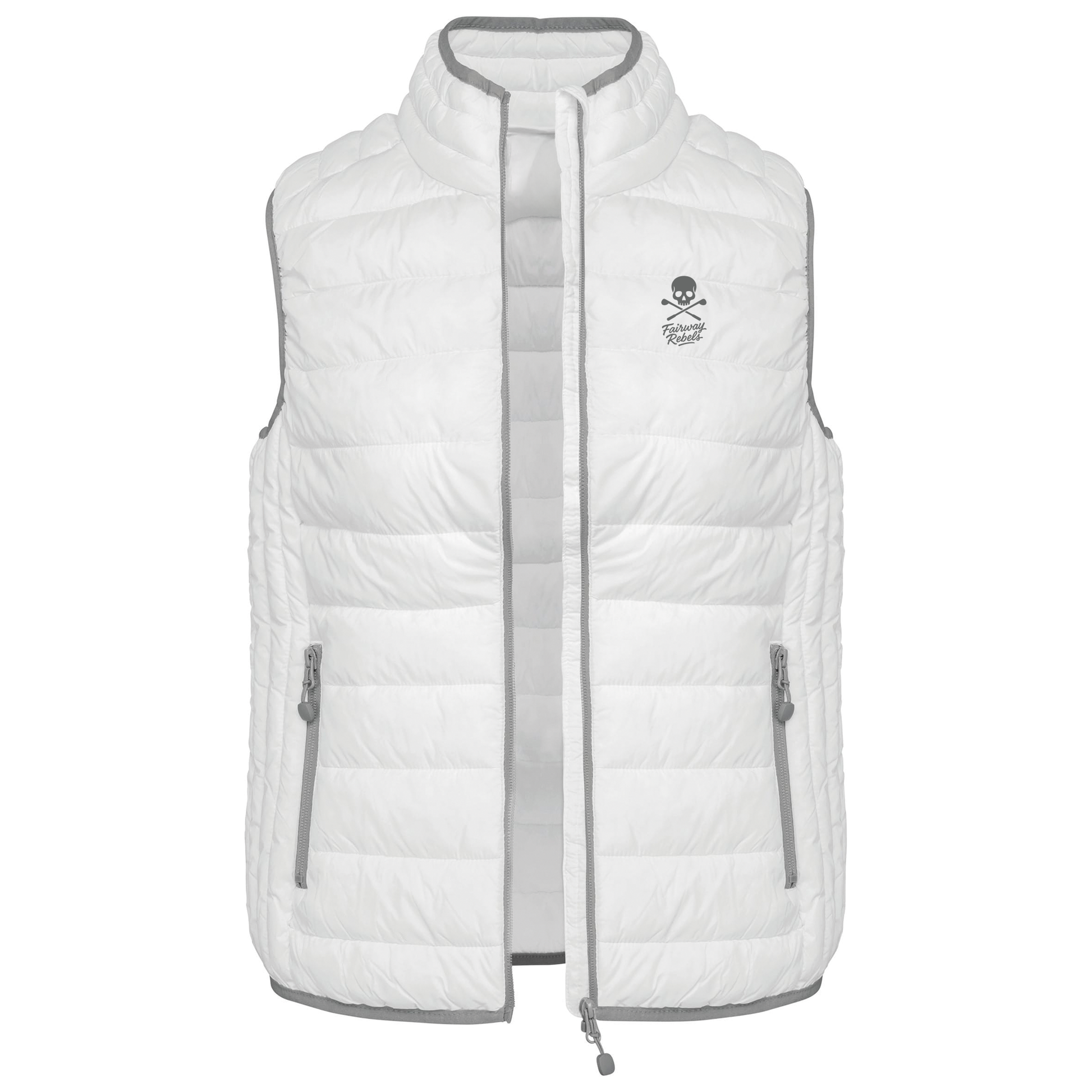 Doudoune Femme Sans Manche Blanche Fairway Rebels - Fairway Rebels golf