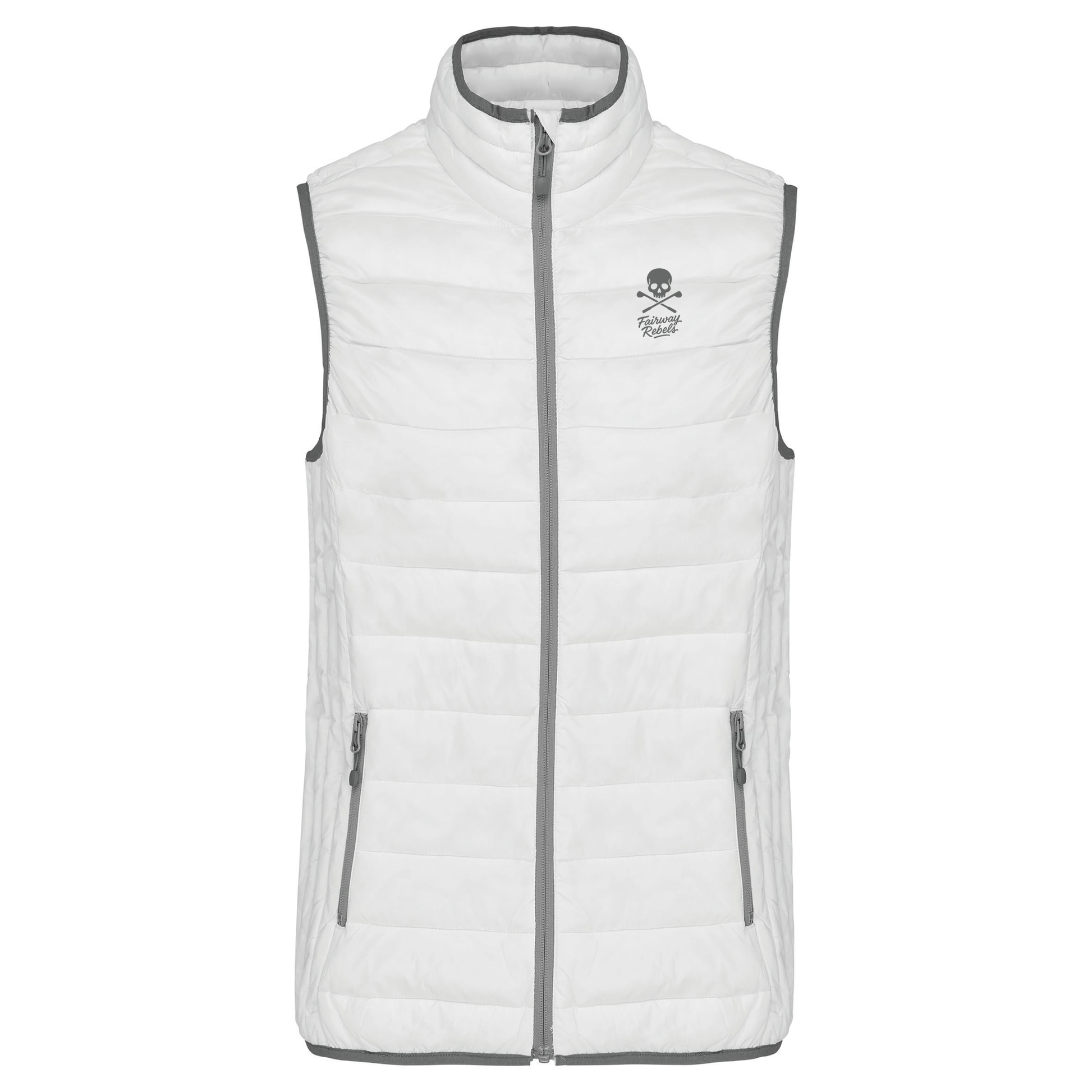 Doudoune Femme Sans Manche Blanche Fairway Rebels - Fairway Rebels golf