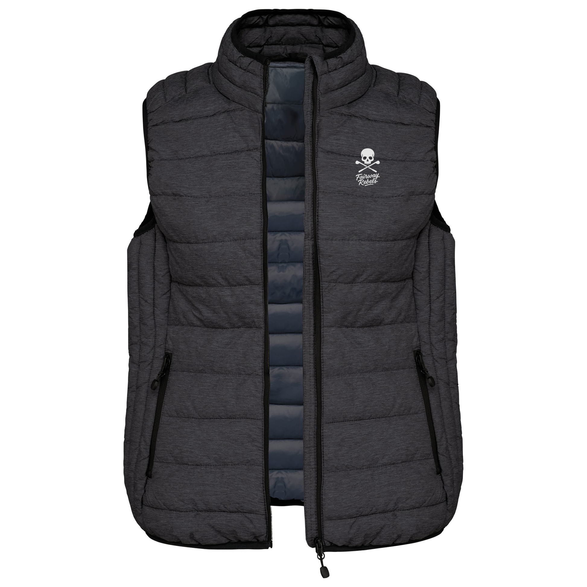 Doudoune Femme Sans Manche Grise Fairway Rebels - Fairway Rebels golf