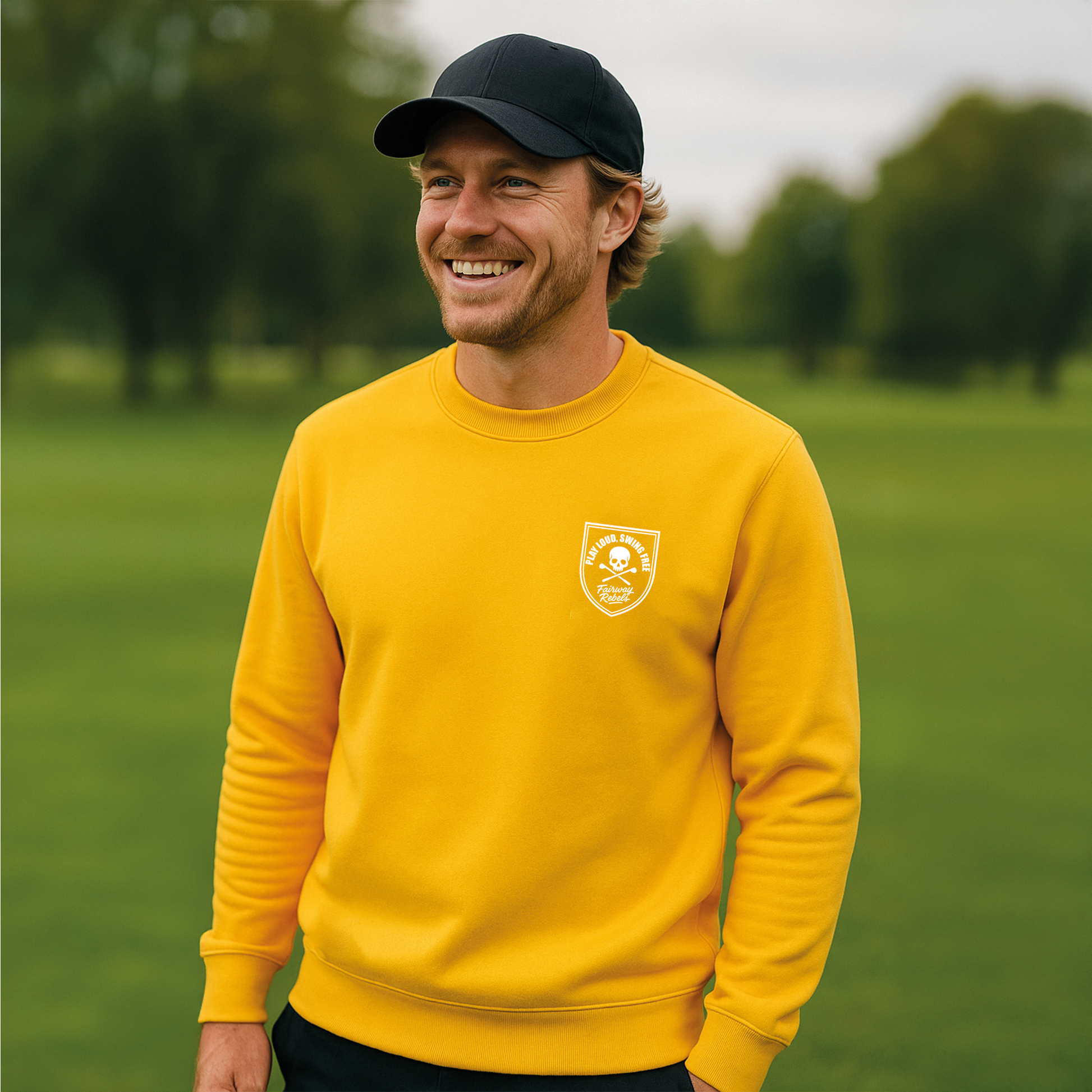 Sweat Golf Unisexe Play Loud, Swing Free Fairway Rebels Golf - Fairway Rebels golf