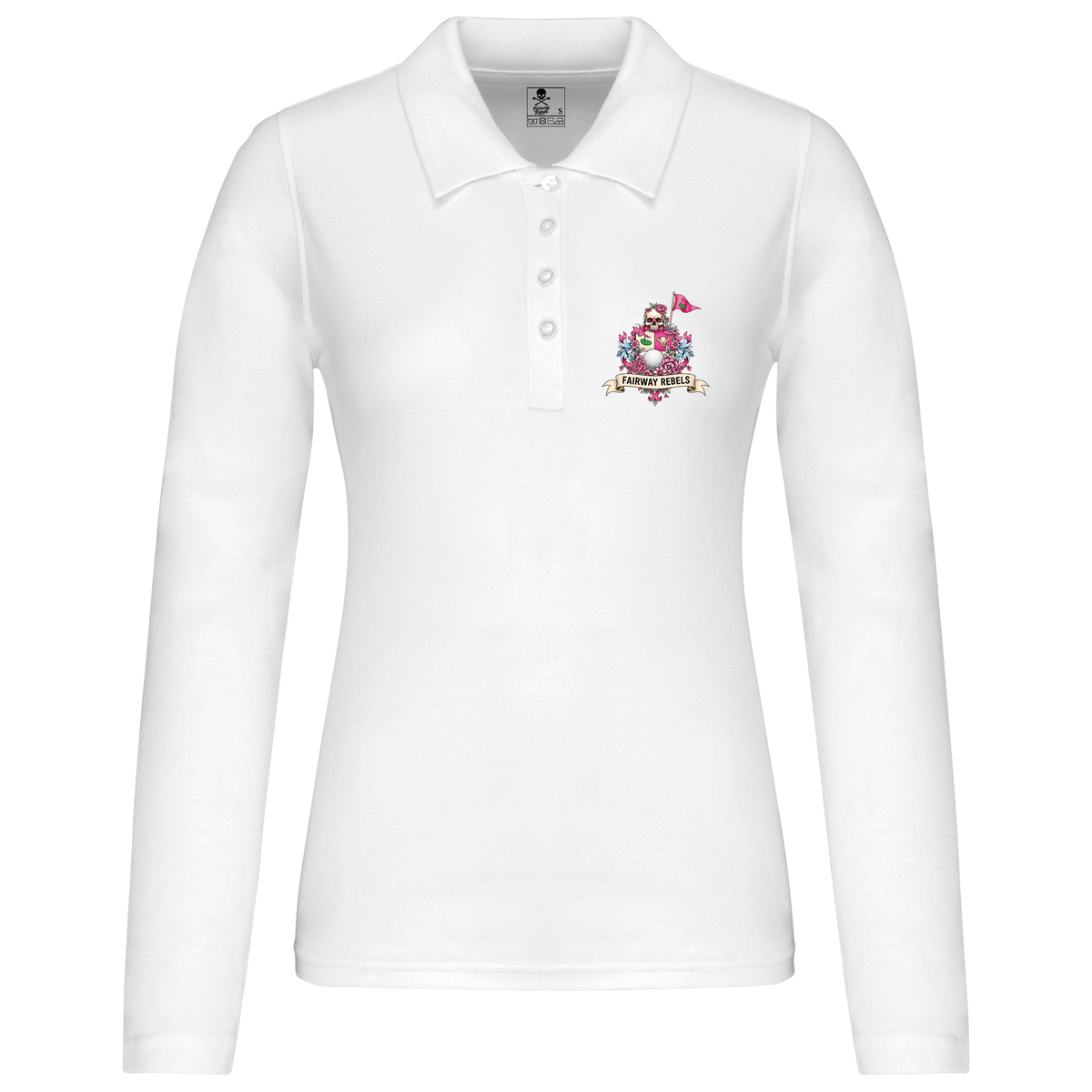 Polo de golf femme Queen manches longues