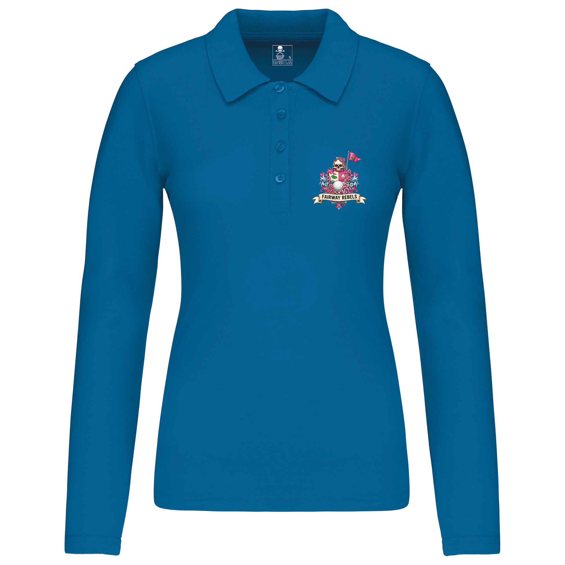 Polo de golf femme Queen manches longues