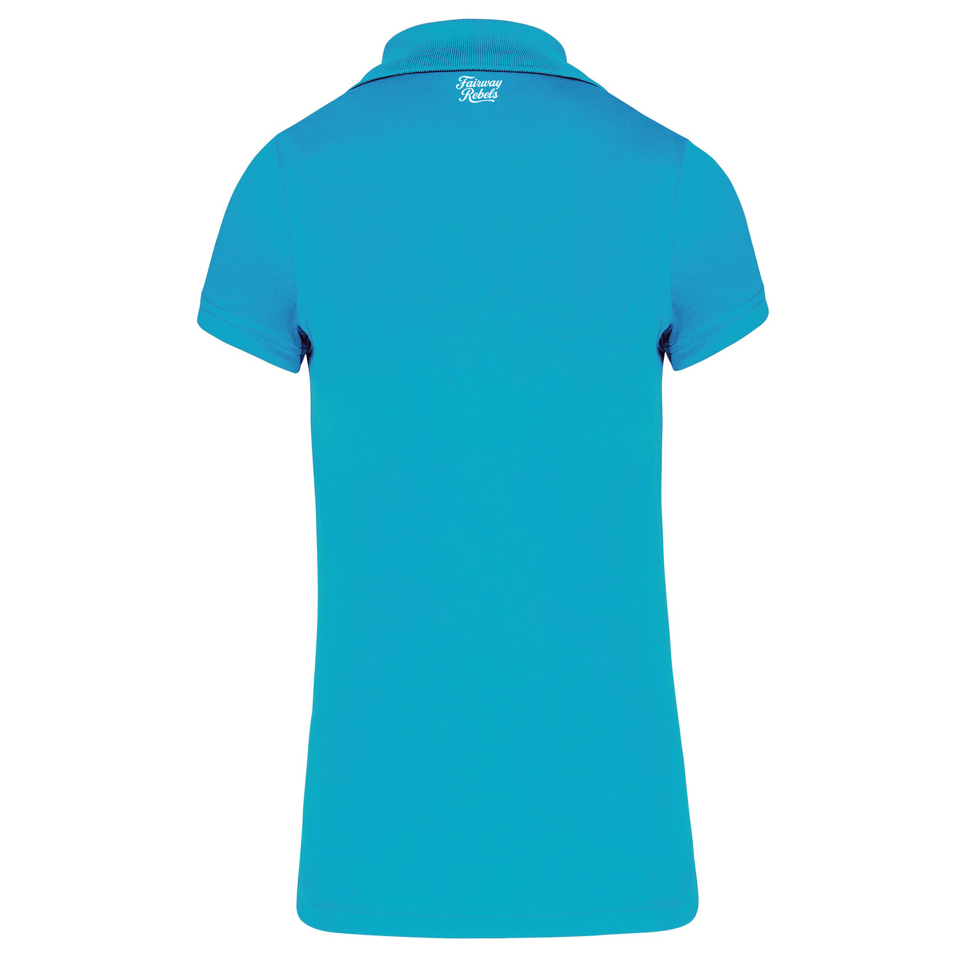 Polo de golf Femme Technique Two Bleu Turquoise - Fairway Rebels golf -polo golf technique femme -49.00 EUR