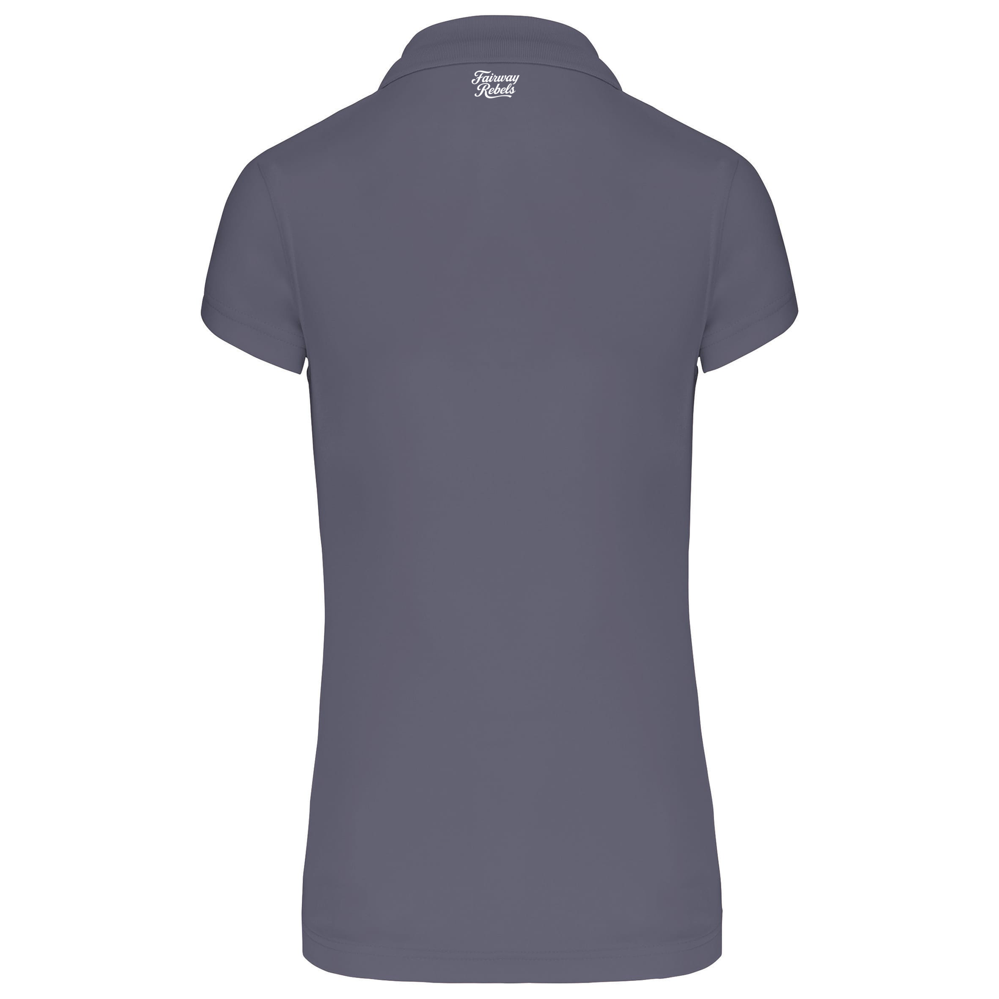 Polo de golf Femme Technique Two Gris - Fairway Rebels golf -polo golf technique femme -49.00 EUR