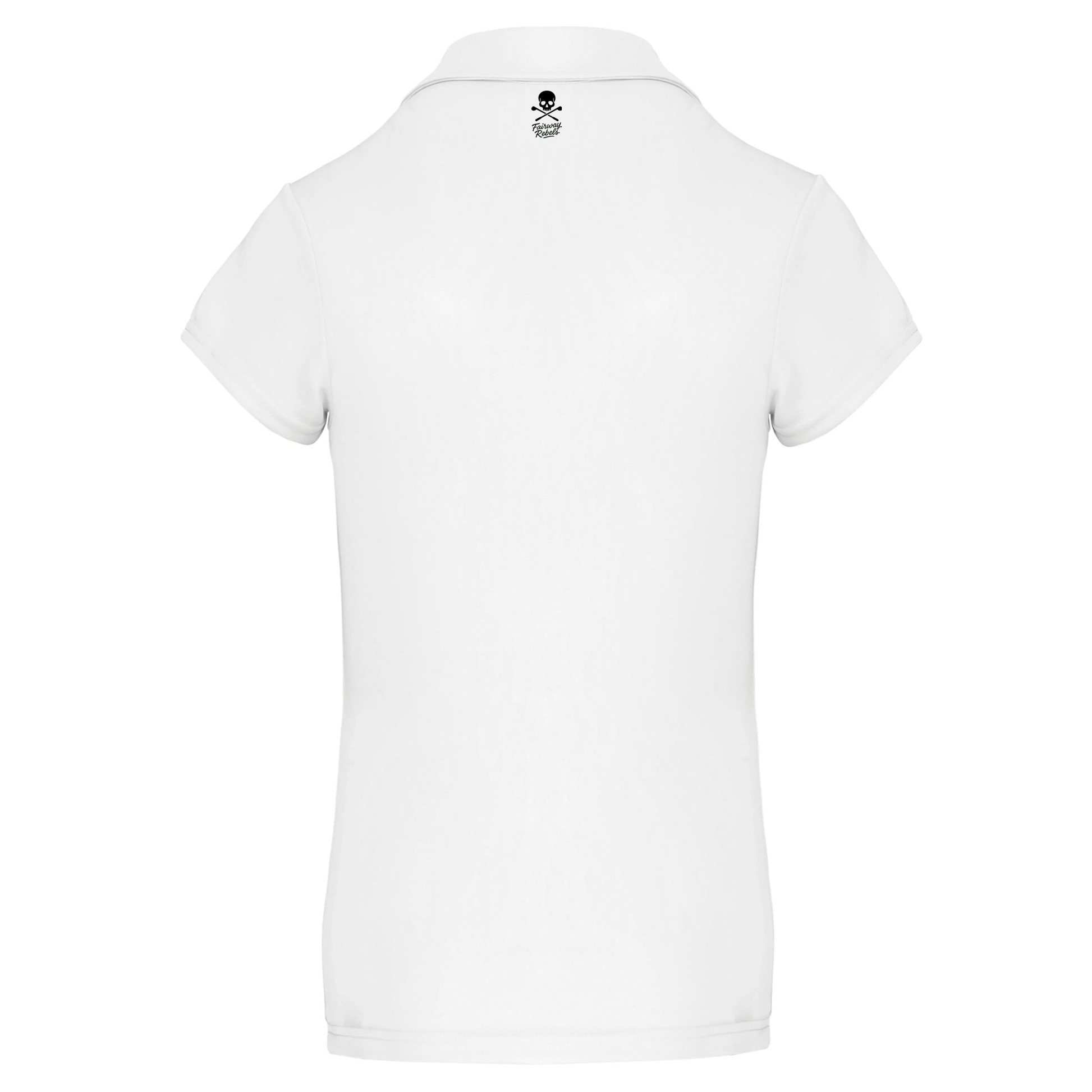 Polo de golf Femme Technique One Blanc - Fairway Rebels golf -polo golf technique femme -42.00 EUR