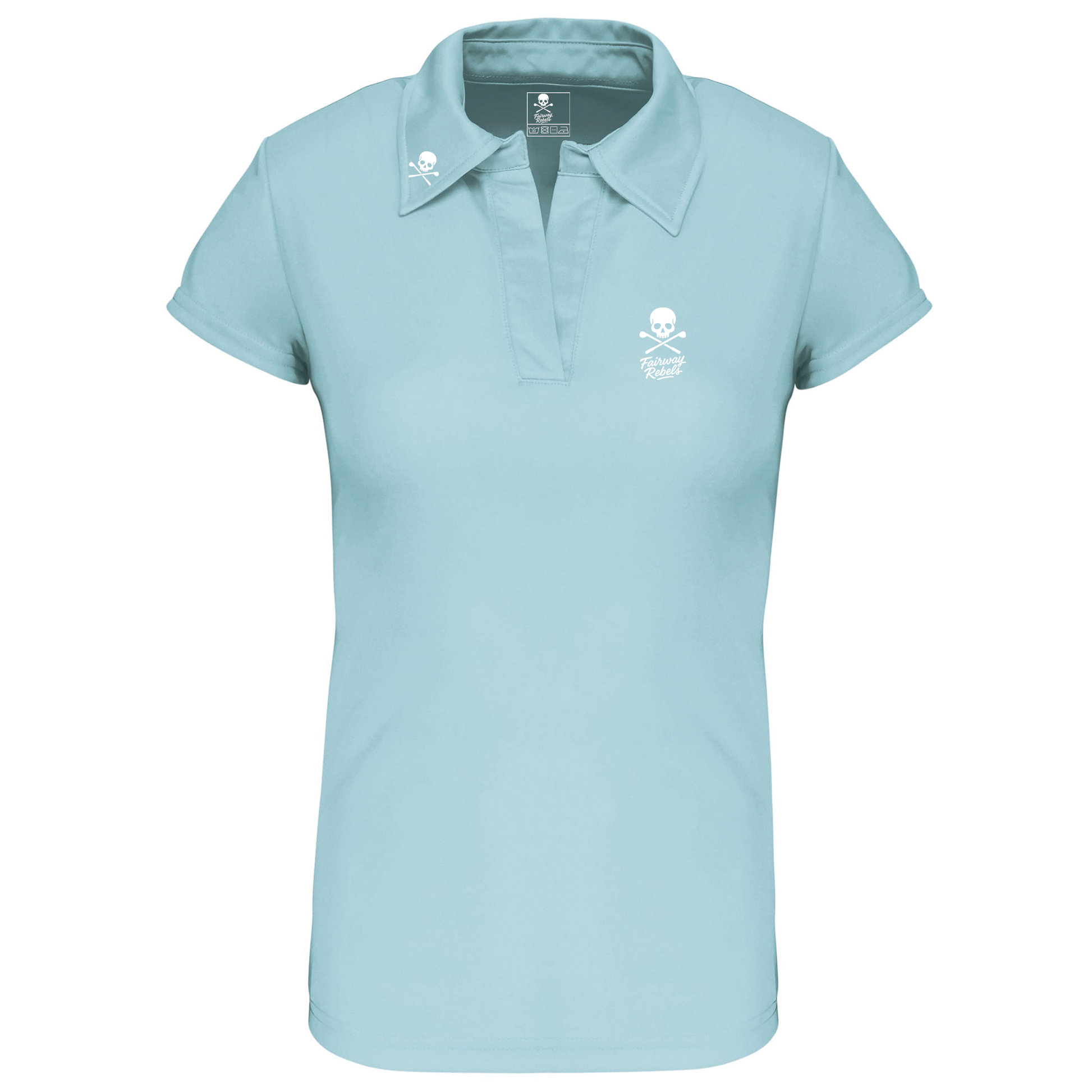 Polo de golf Femme Technique One Bleu Ciel - Fairway Rebels golf -polo golf technique femme -42.00 EUR