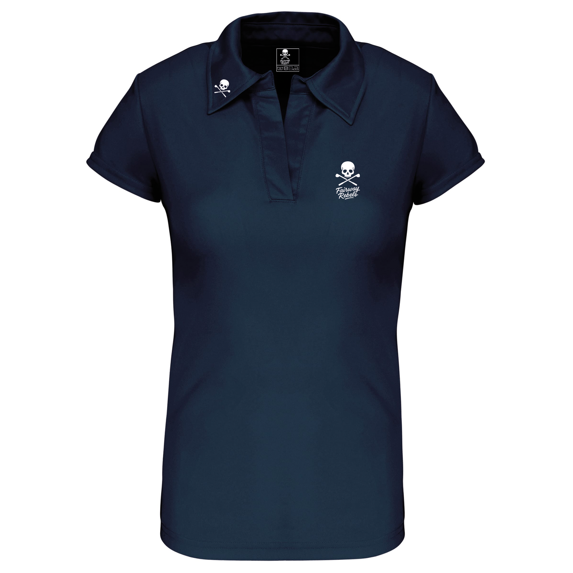 Polo de golf Femme Technique One Bleu Marine - Fairway Rebels golf -polo golf technique femme -42.00 EUR