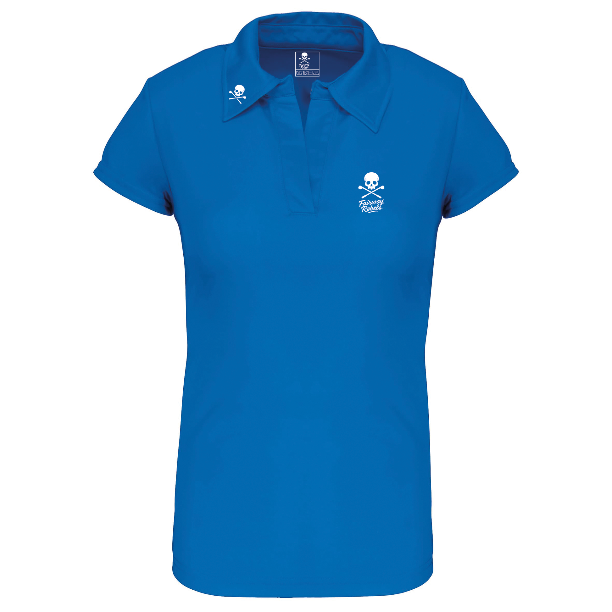 Polo de golf Femme Technique One Bleu - Fairway Rebels golf -polo golf technique femme -42.00 EUR