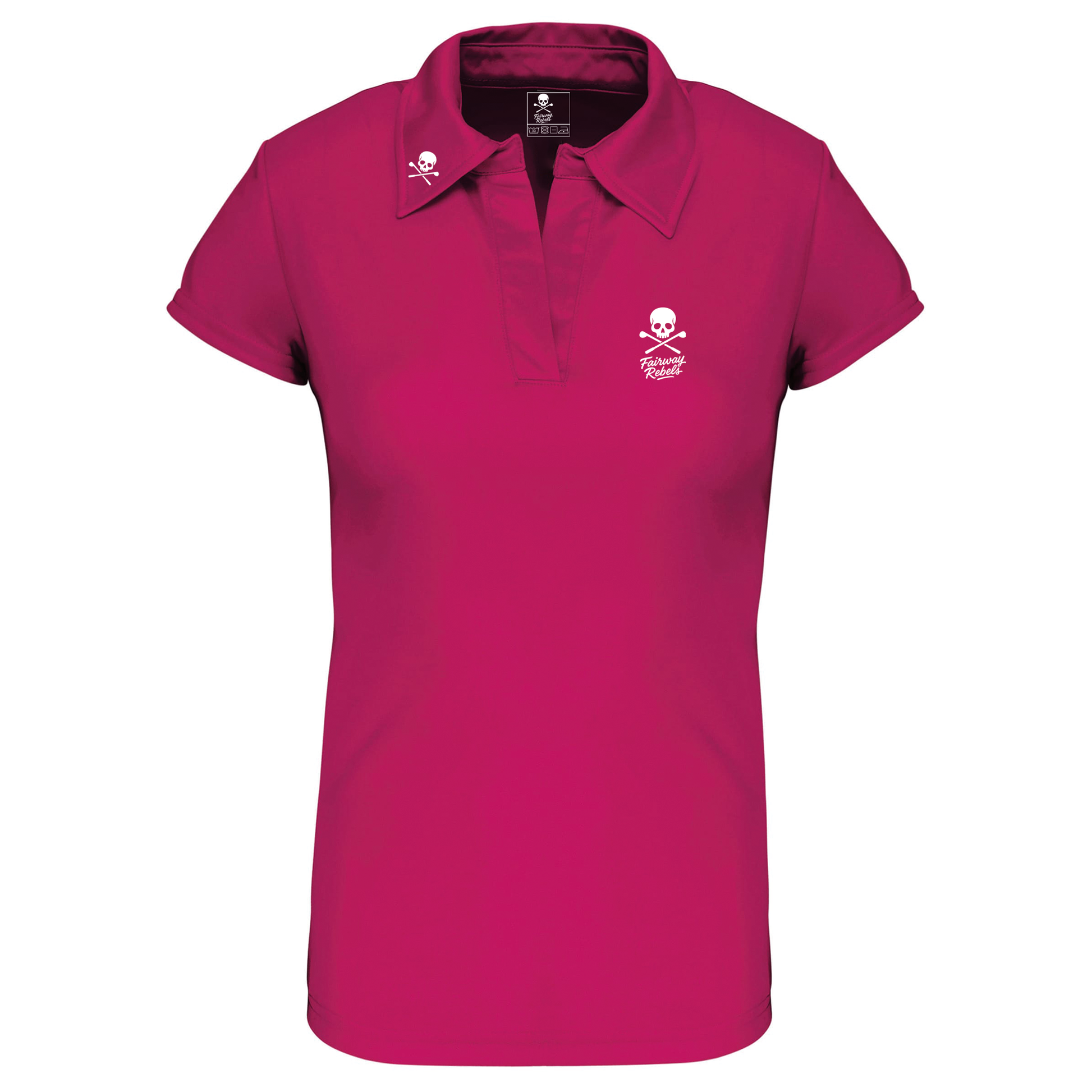 Polo de golf Femme Technique One Fushia - Fairway Rebels golf -polo golf technique femme -42.00 EUR