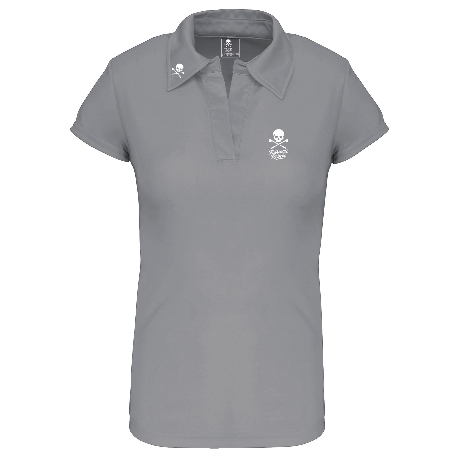 Polo de golf Femme Technique One Gris Clair - Fairway Rebels golf -polo golf technique femme -42.00 EUR