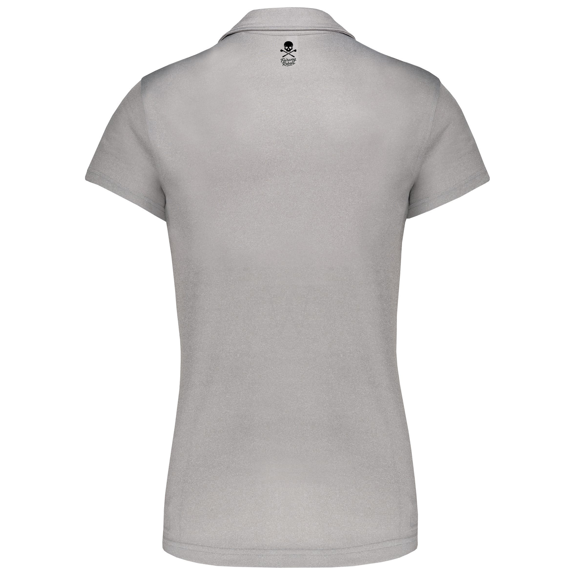 Polo de golf Femme Technique One Gris Moyen - Fairway Rebels golf -polo golf technique femme -42.00 EUR
