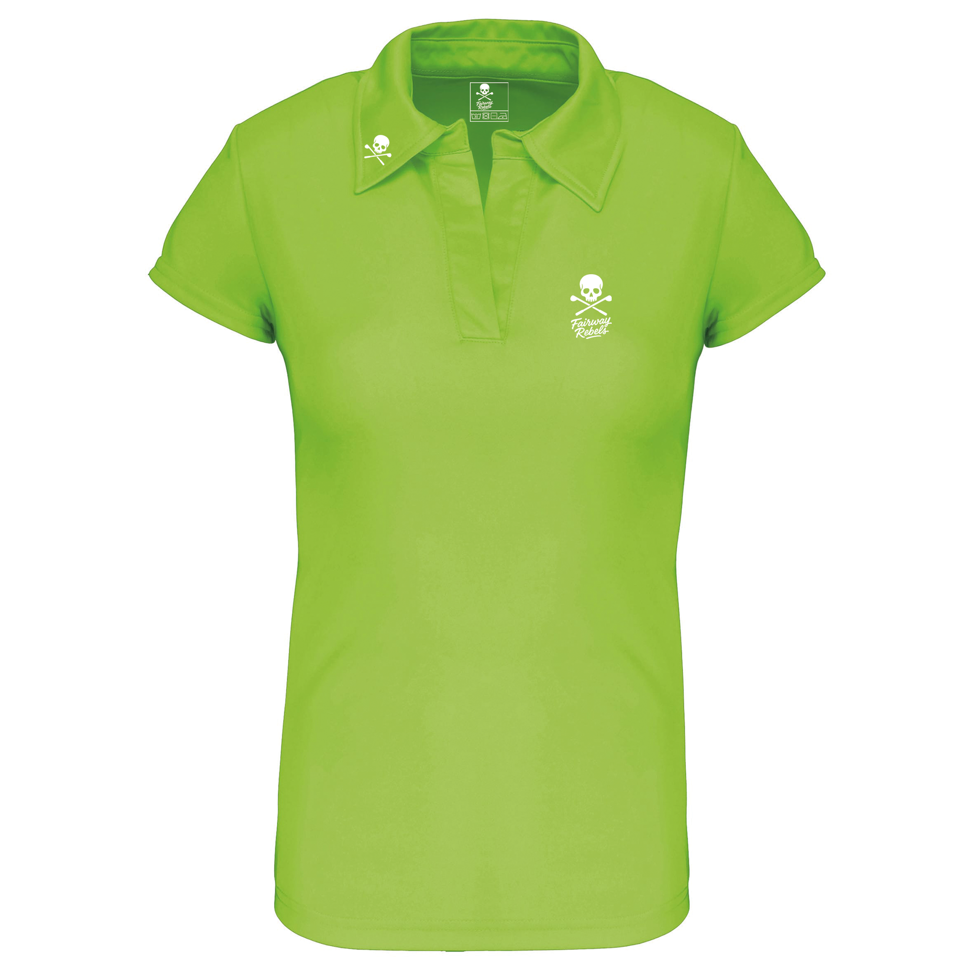 Polo de golf Femme Technique One Vert - Fairway Rebels golf -polo golf technique femme -42.00 EUR