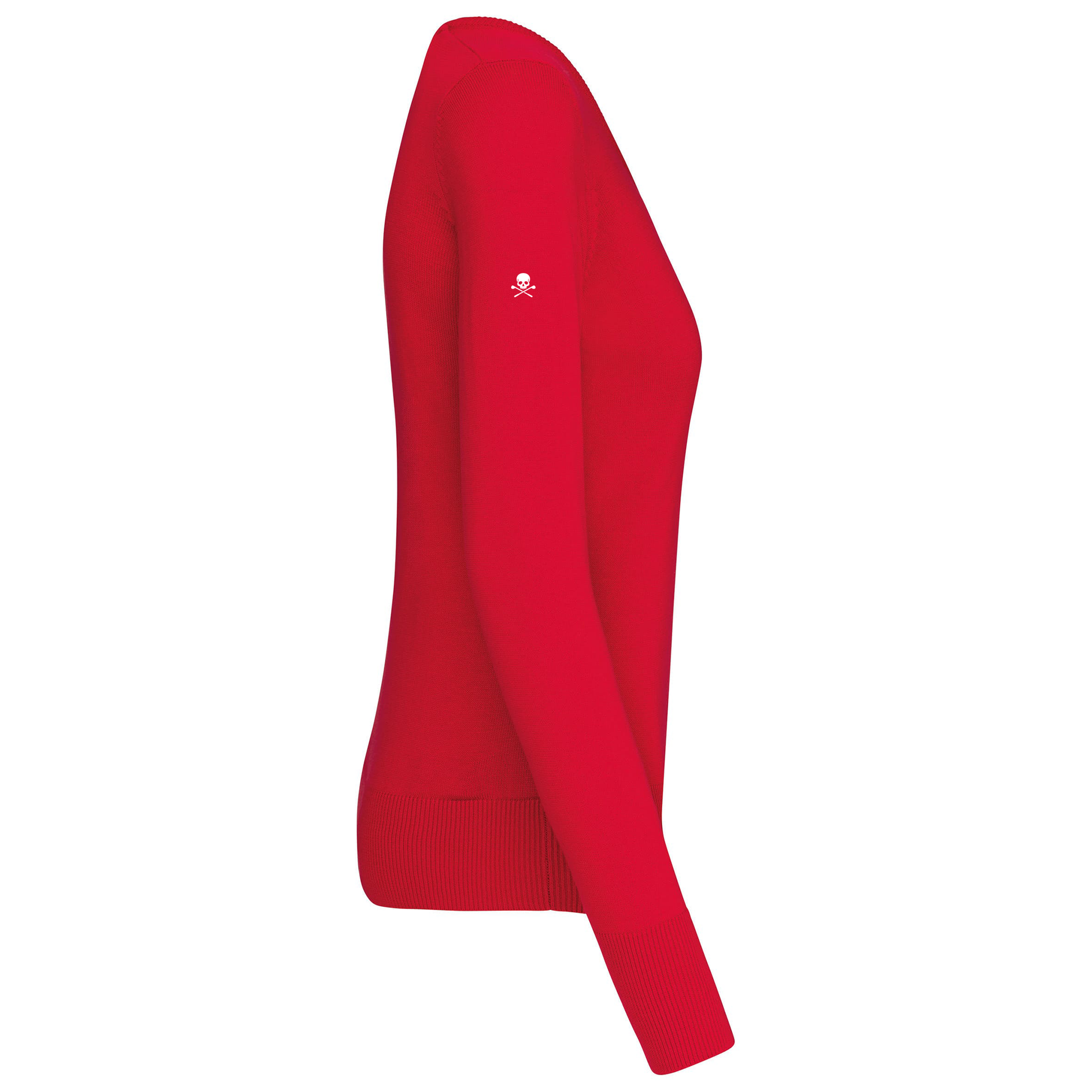 Pull Femme Col V Rouge - Fairway Rebels - Fairway Rebels golf