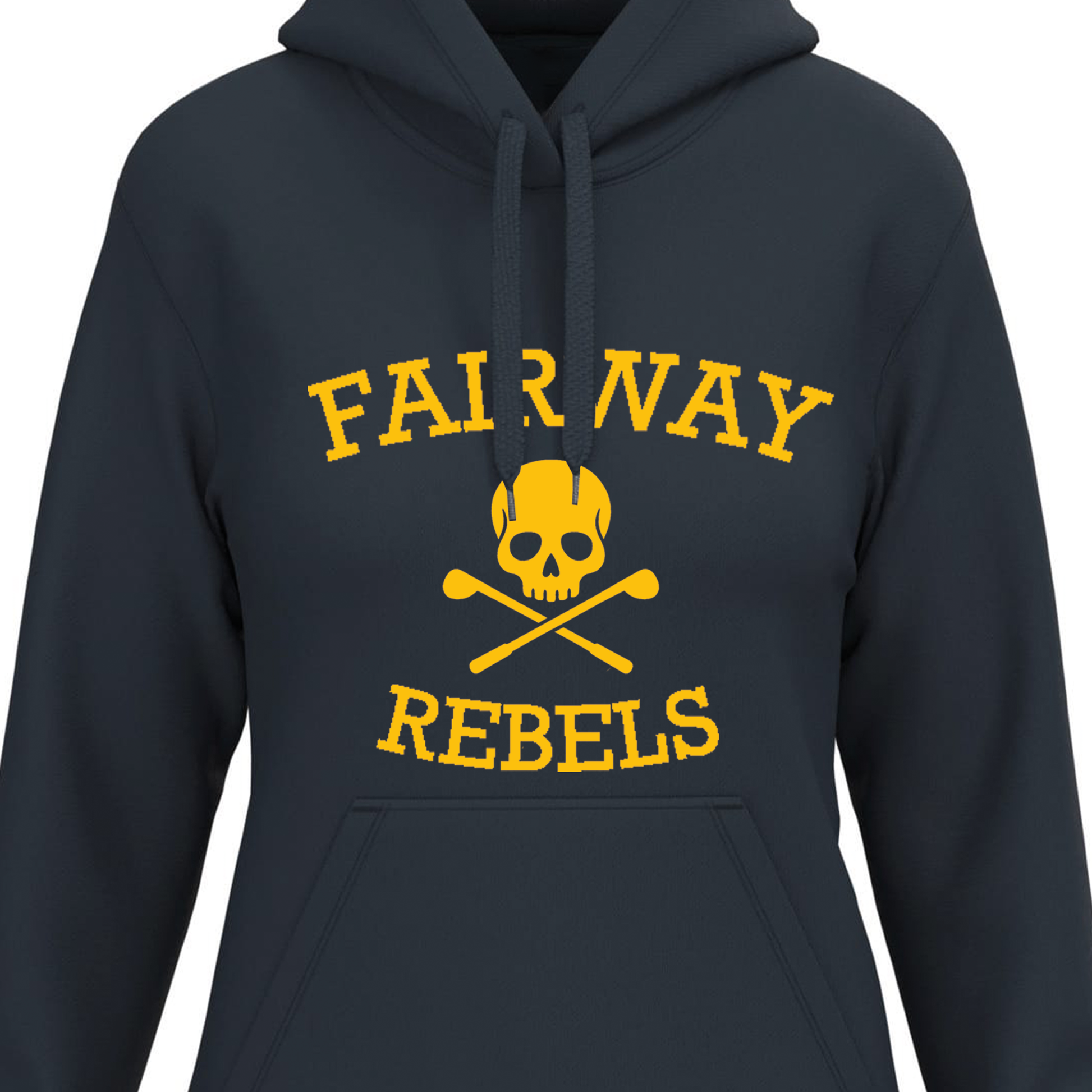 Sweat à Capuche Femme Bleu Marine Original - Fairway Rebels golf