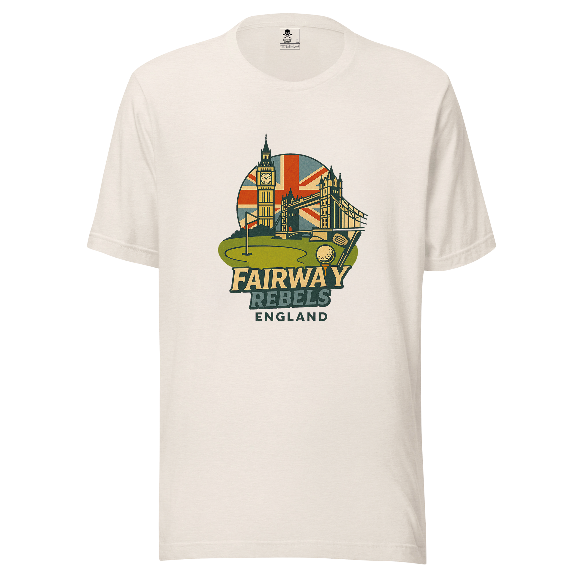 T-shirt unisexe England Fairway rebels - Fairway Rebels golf