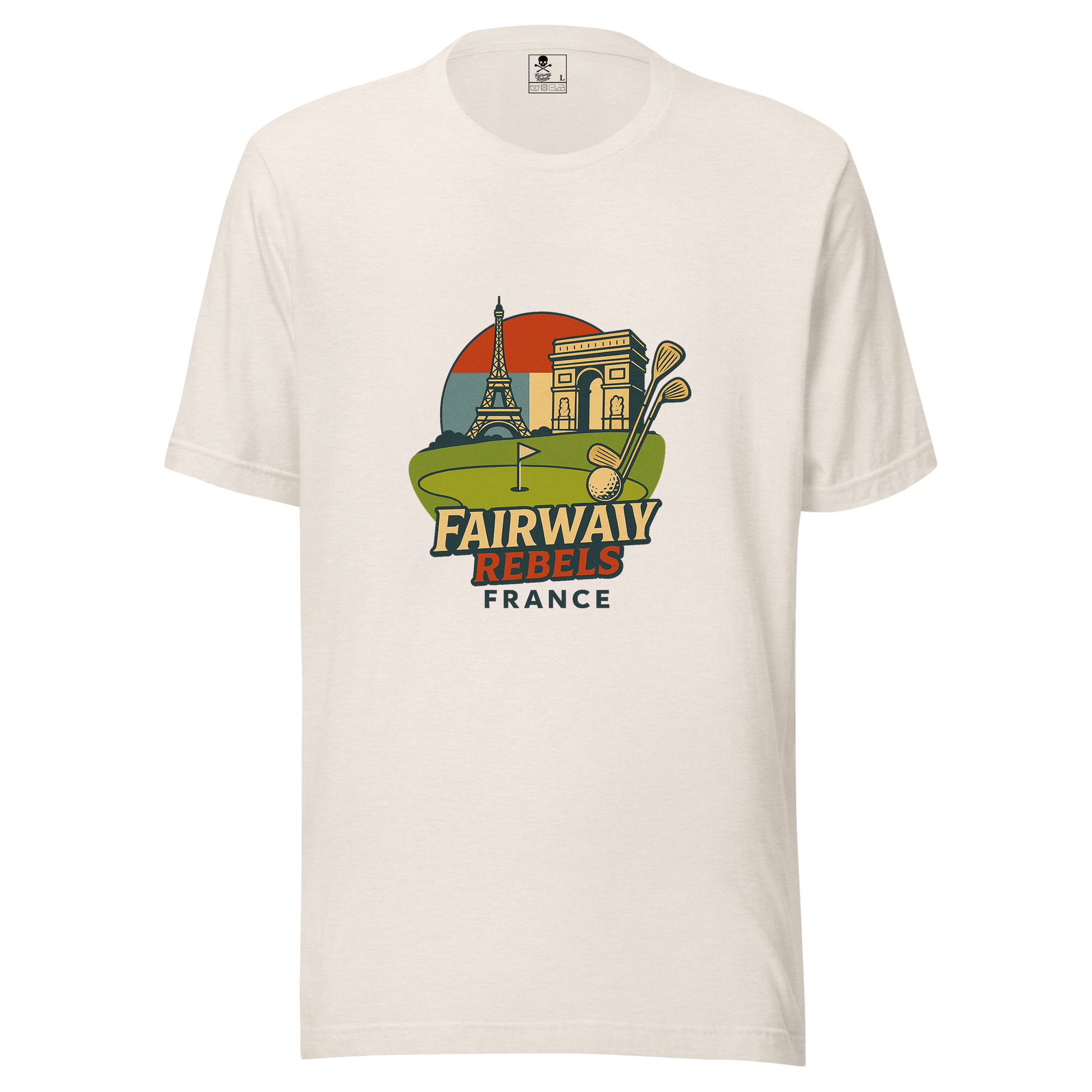 T-shirt unisexe France Fairway rebels - Fairway Rebels golf
