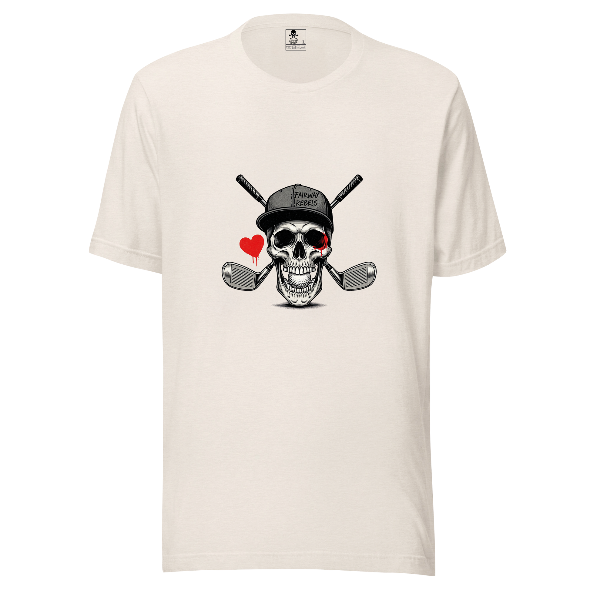 T-shirt unisexe  Heart Fairway Rebels - Fairway Rebels golf