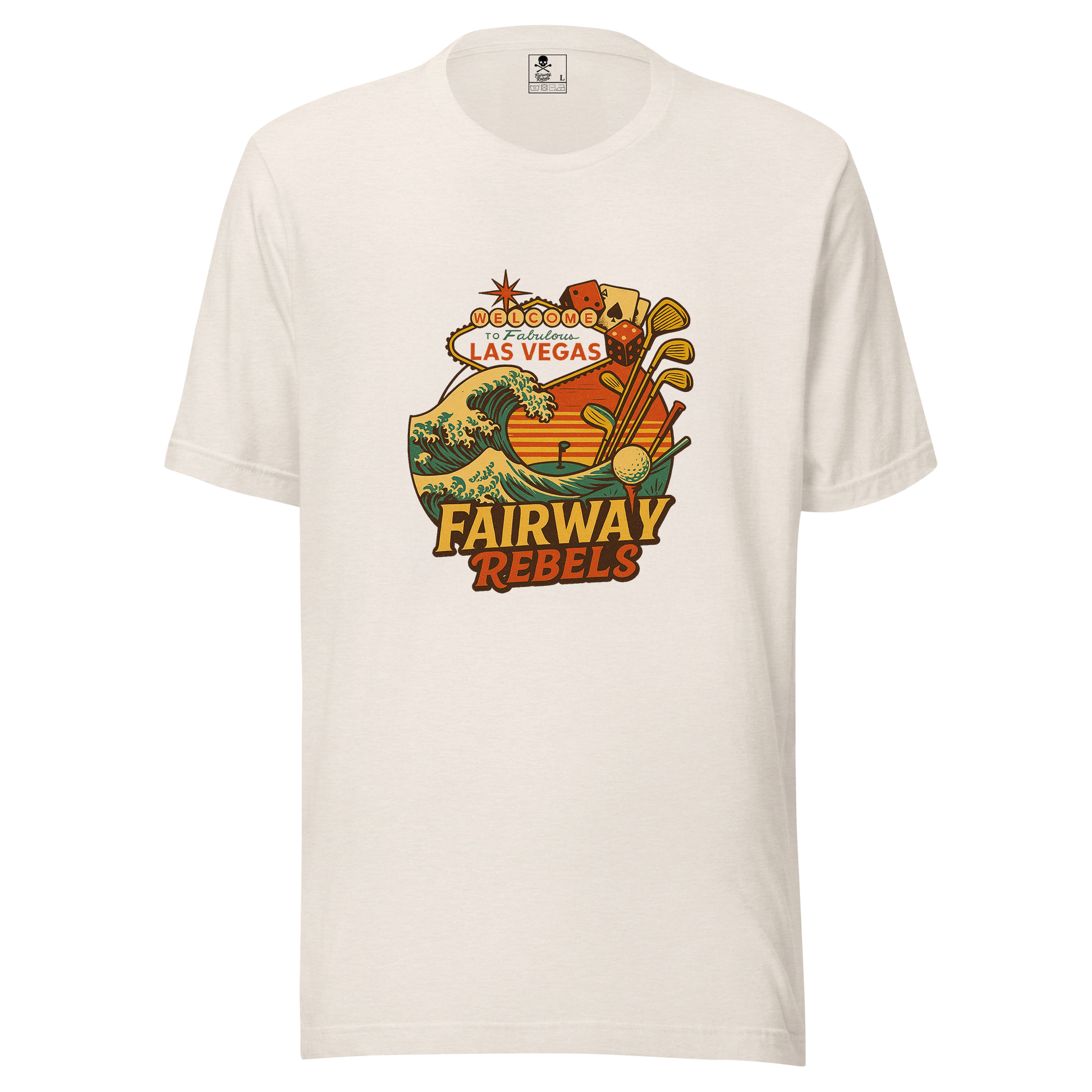 T-shirt unisexe Las Vegas Fairway rebels - Fairway Rebels golf