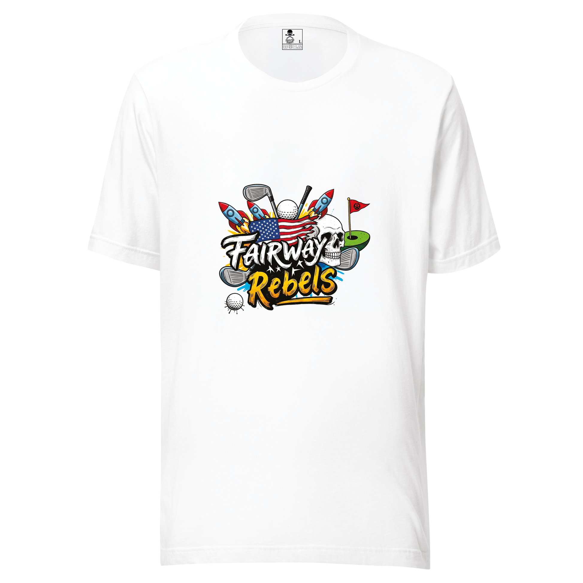 T-shirt unisexe Army Fairway Rebels - Fairway Rebels golf