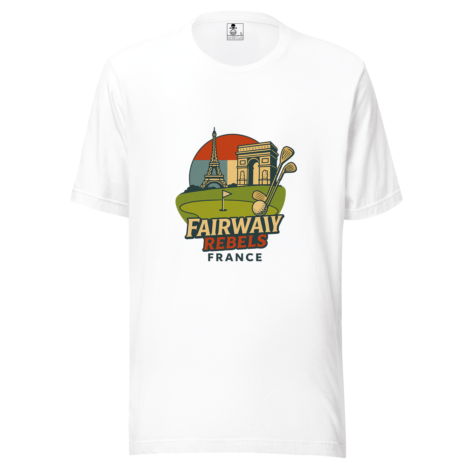T-shirt unisexe France Fairway rebels - Fairway Rebels golf