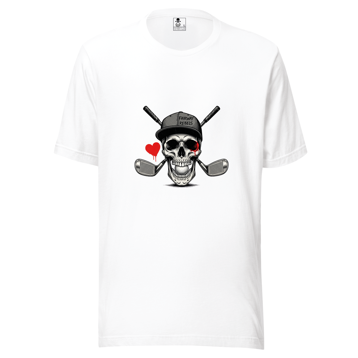 T-shirt unisexe  Heart Fairway Rebels - Fairway Rebels golf