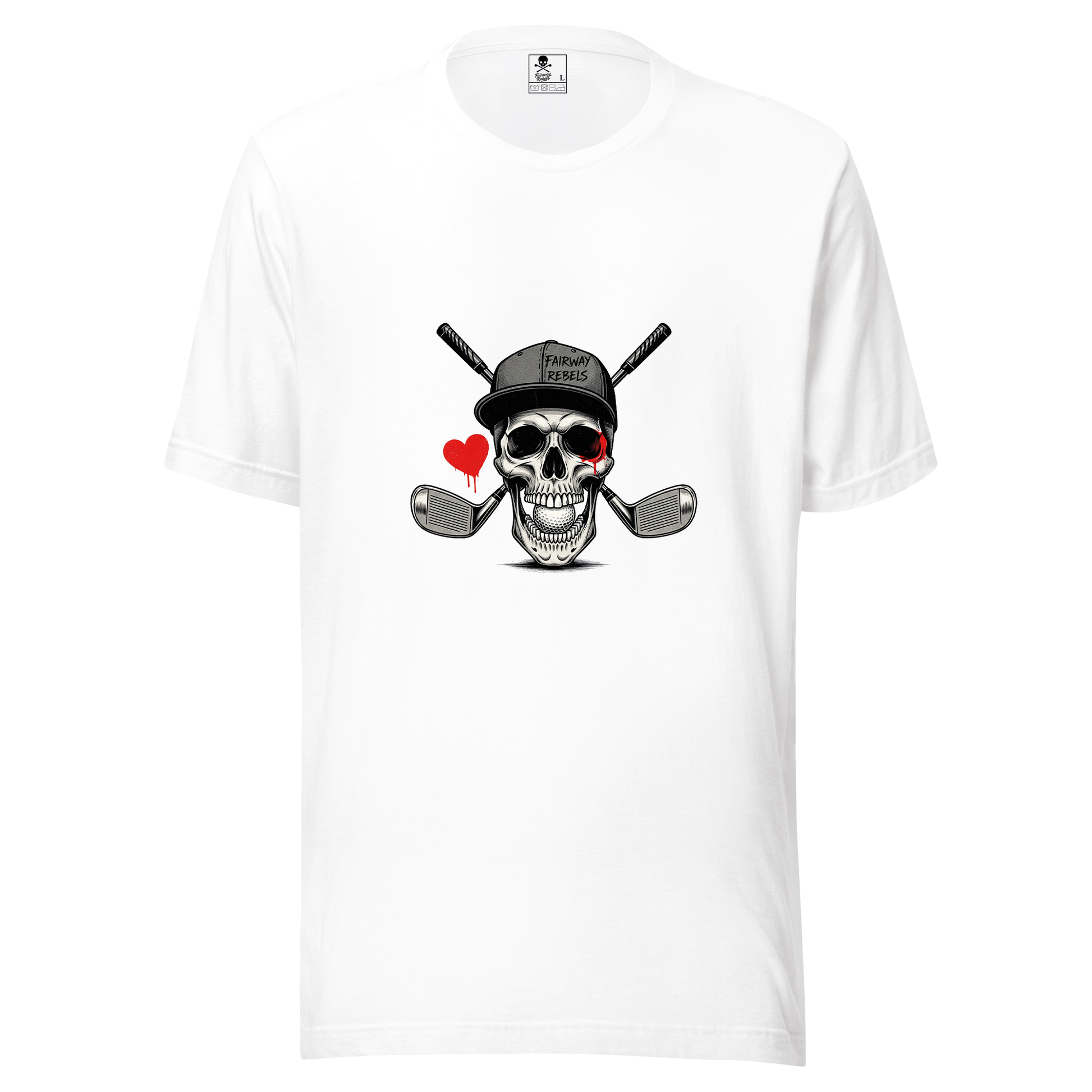 T-shirt unisexe  Heart Fairway Rebels - Fairway Rebels golf