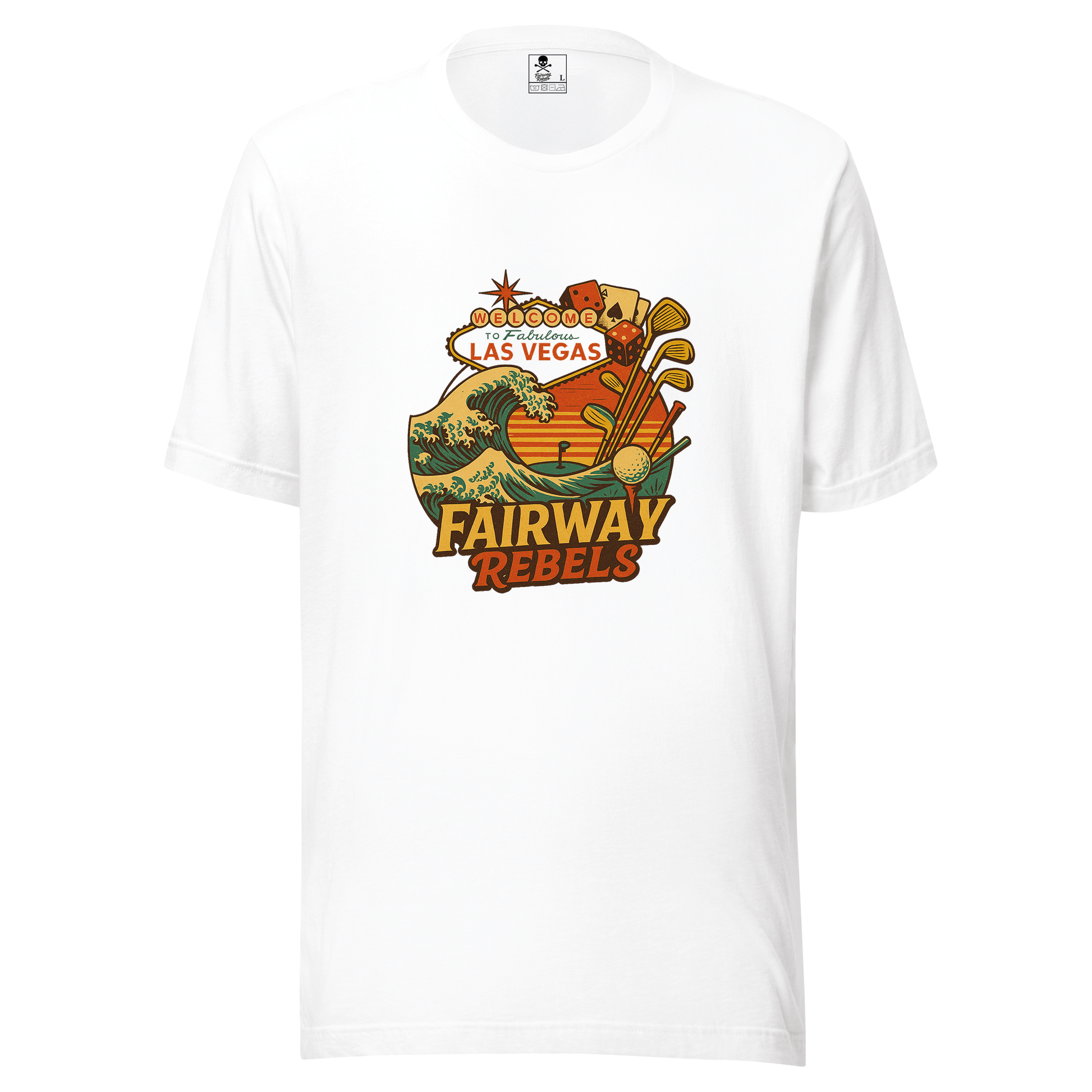 T-shirt unisexe Las Vegas Fairway rebels - Fairway Rebels golf