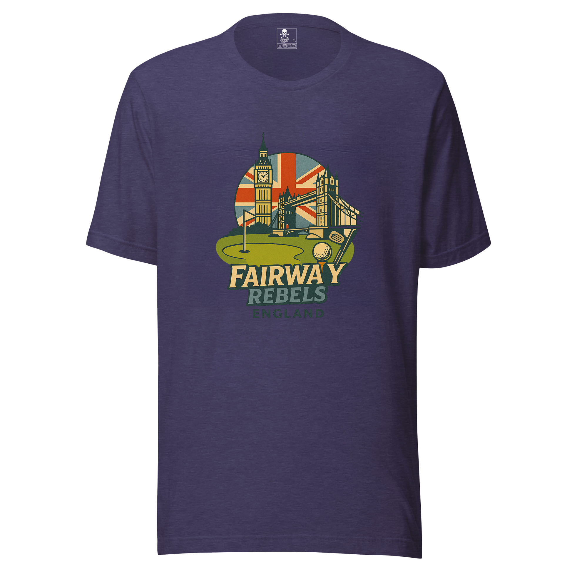 T-shirt unisexe England Fairway rebels - Fairway Rebels golf
