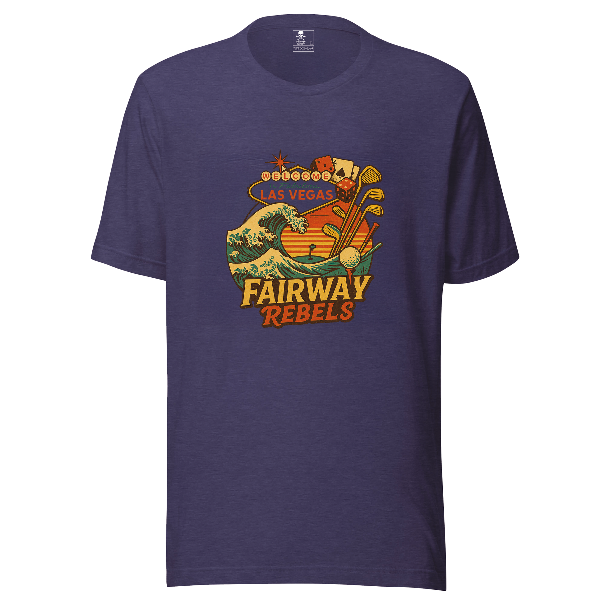 T-shirt unisexe Las Vegas Fairway rebels - Fairway Rebels golf