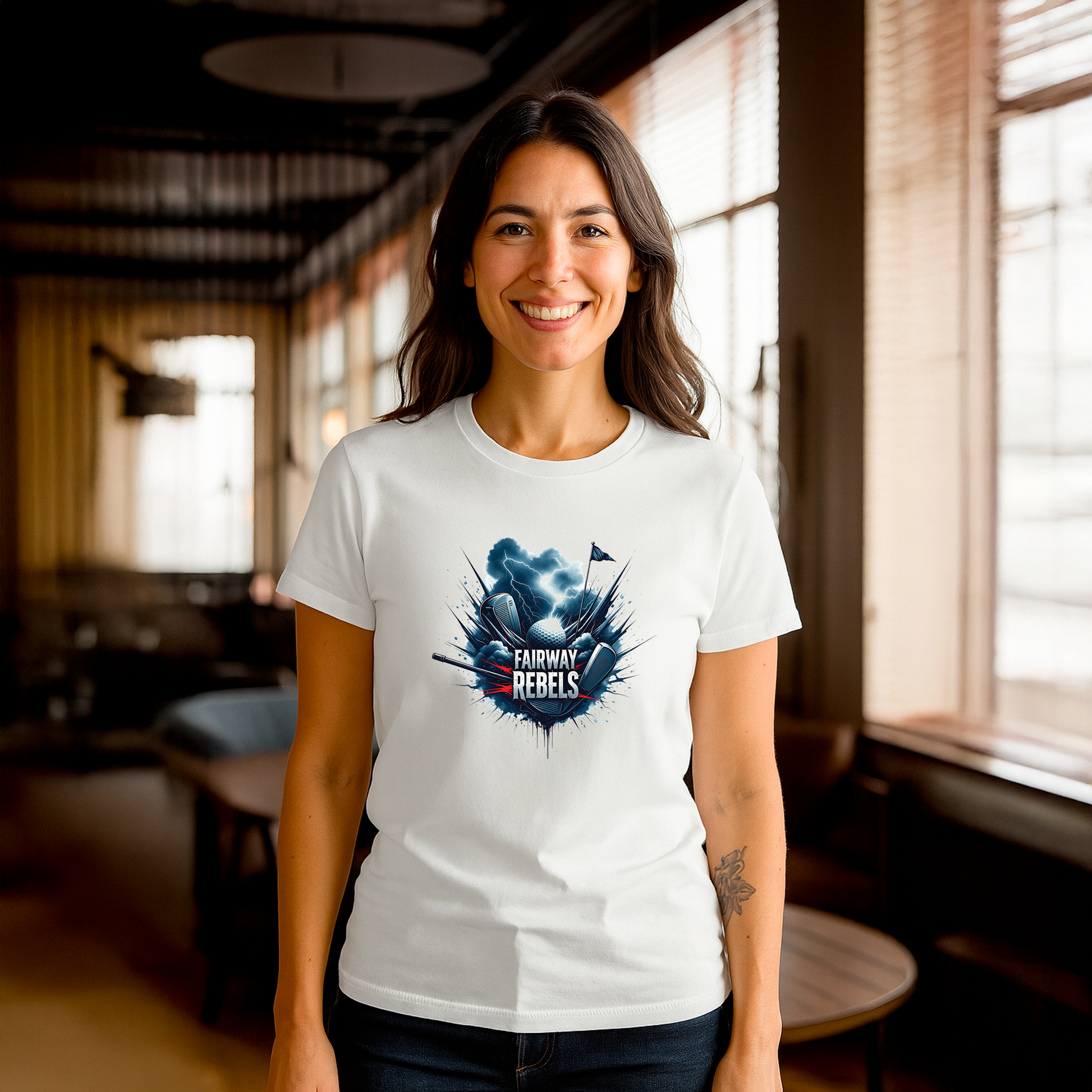 T-shirt unisexe Storm Fairway Rebels - Fairway Rebels golf