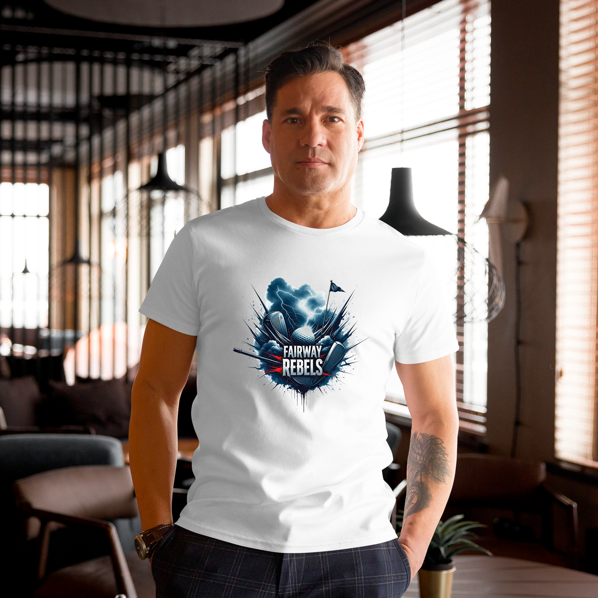 T-shirt unisexe Storm Fairway Rebels - Fairway Rebels golf