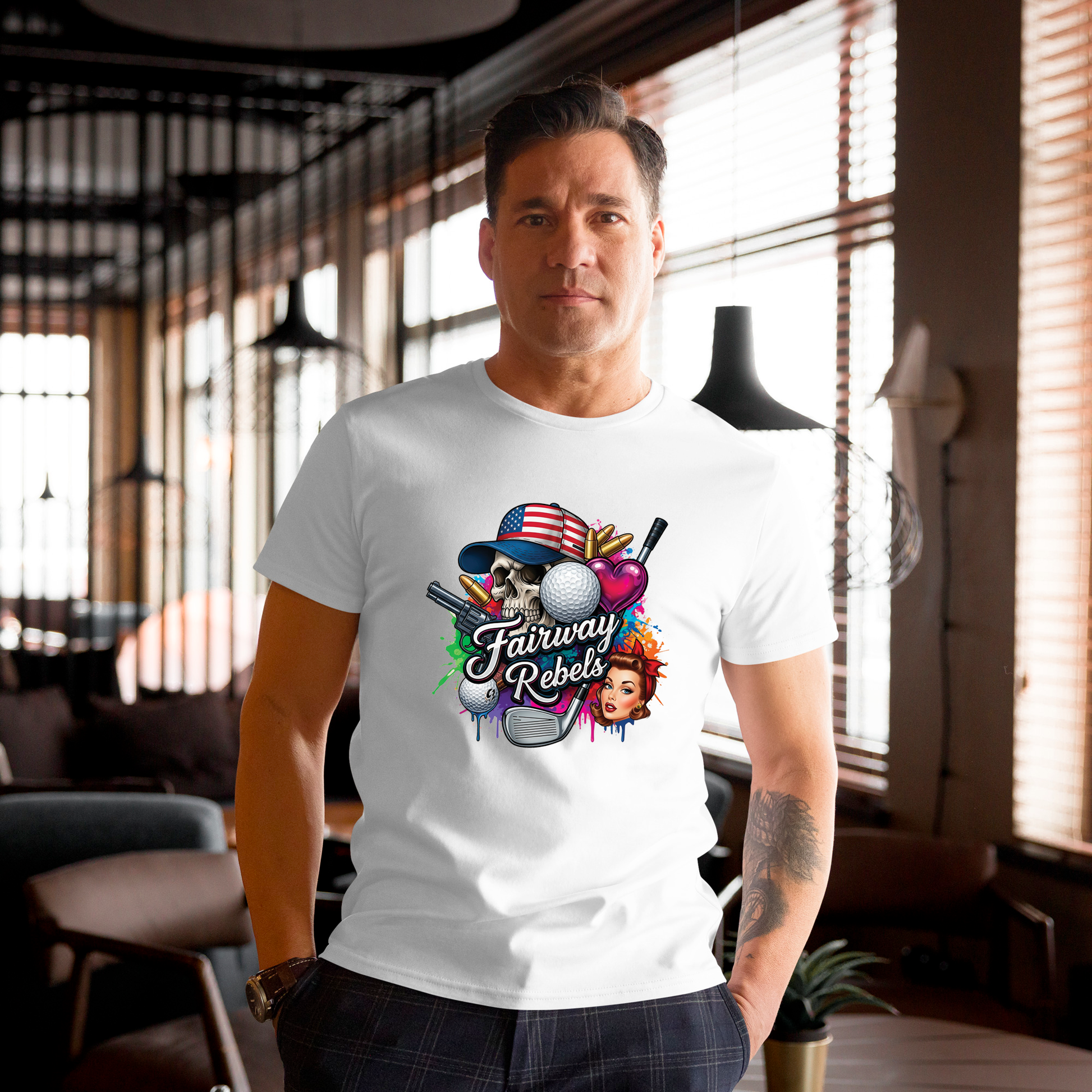 T-shirt unisexe Texas Fairway Rebels - Fairway Rebels golf