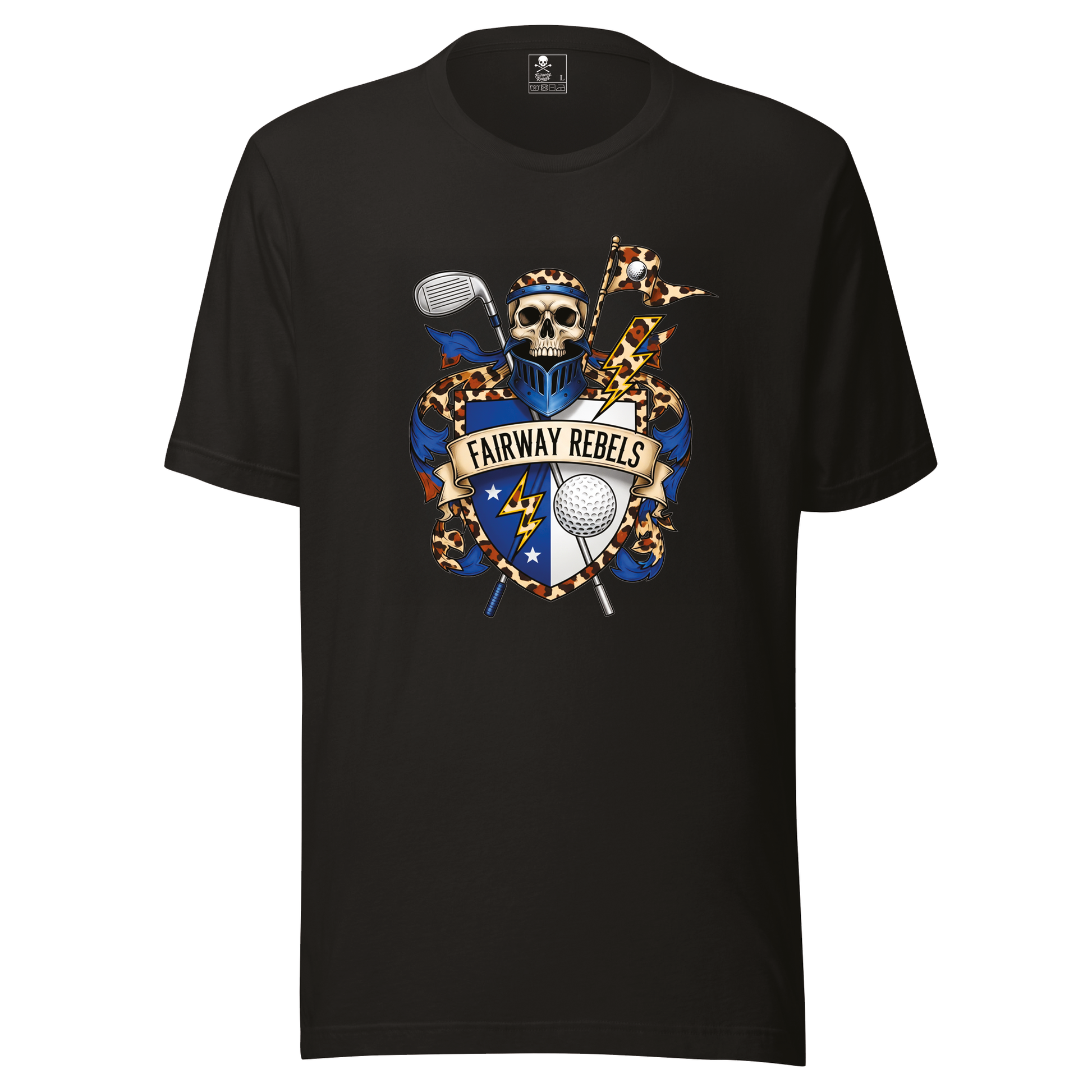 T-shirt unisexe Blason Fairway Rebels - Fairway Rebels golf