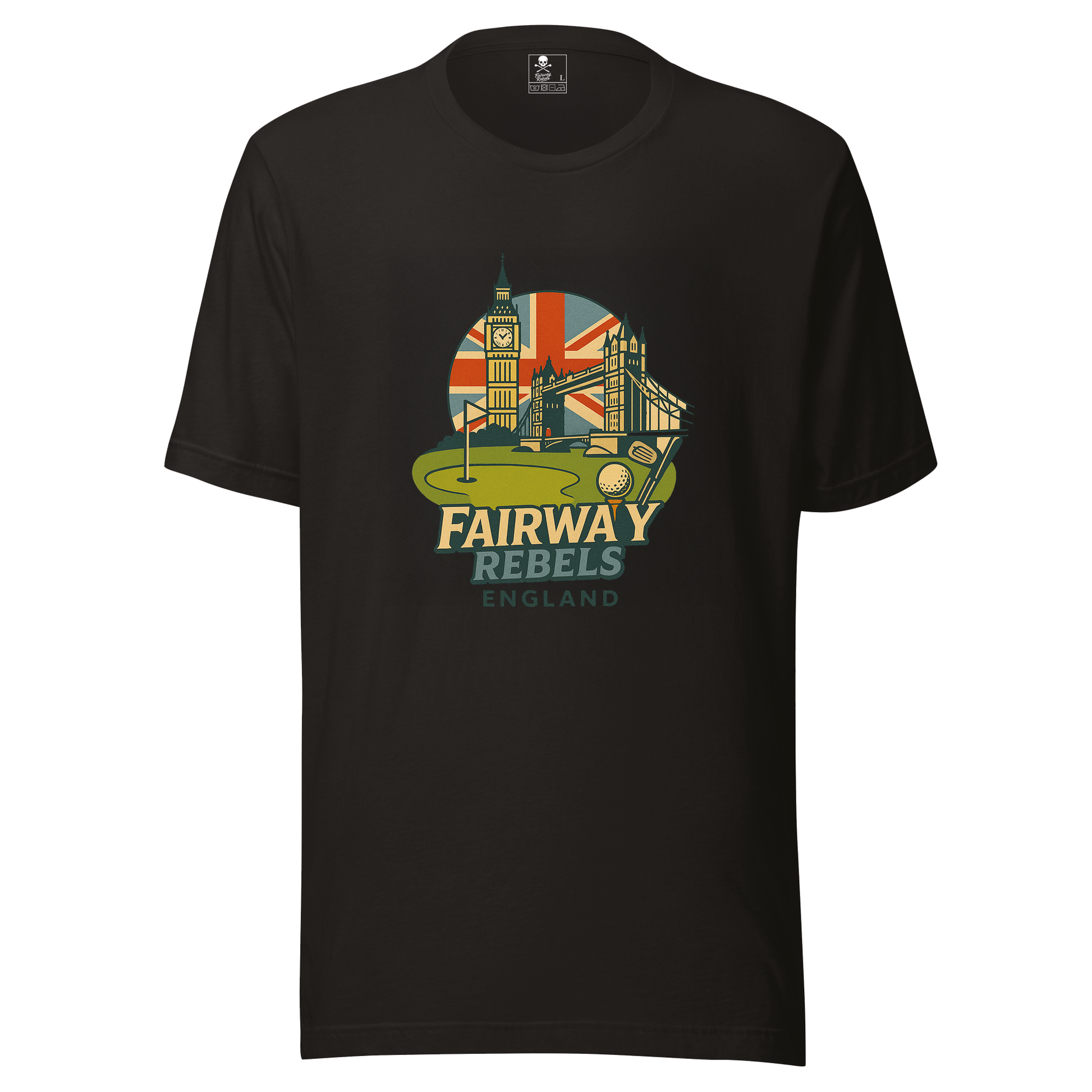 T-shirt unisexe England Fairway rebels - Fairway Rebels golf