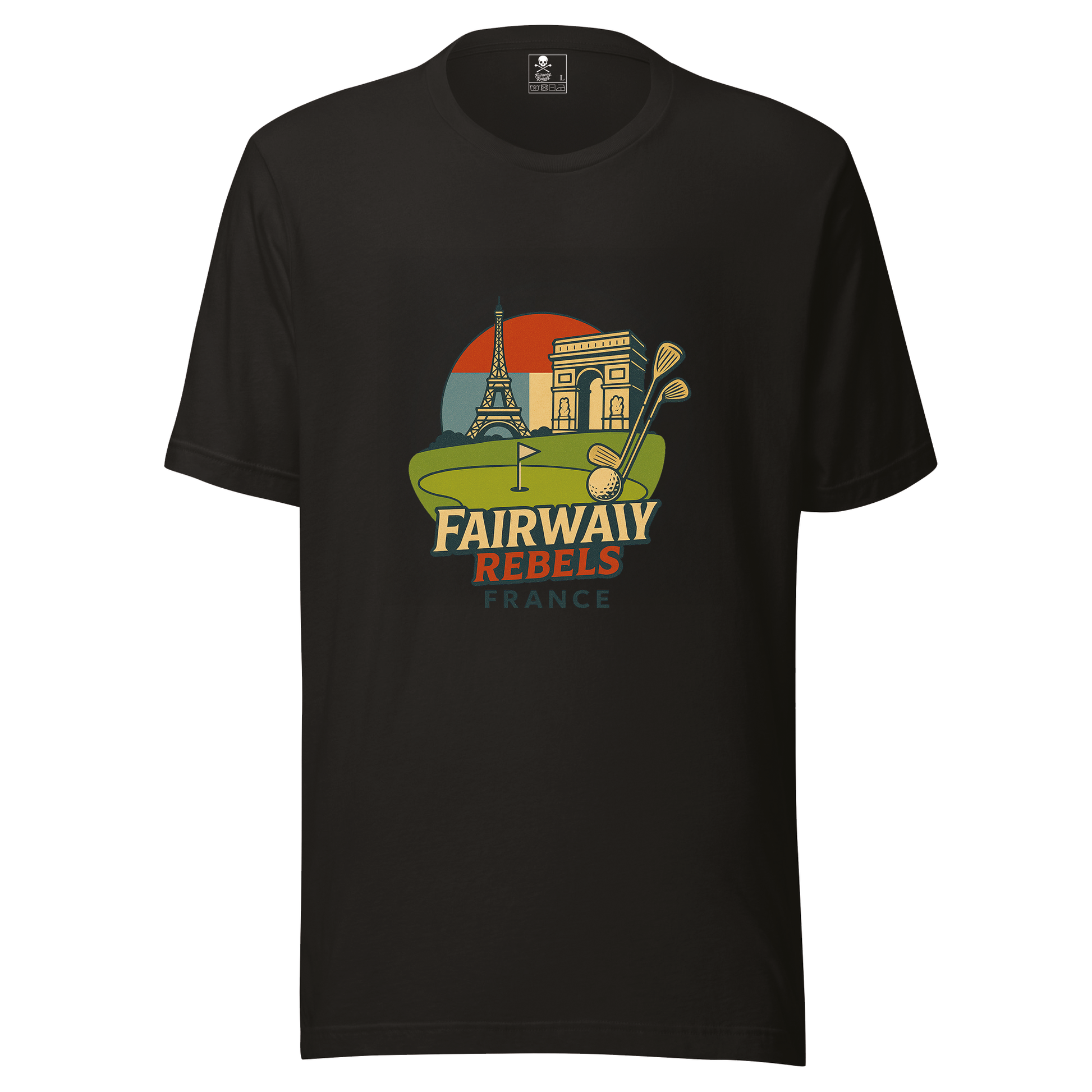 T-shirt unisexe France Fairway rebels - Fairway Rebels golf