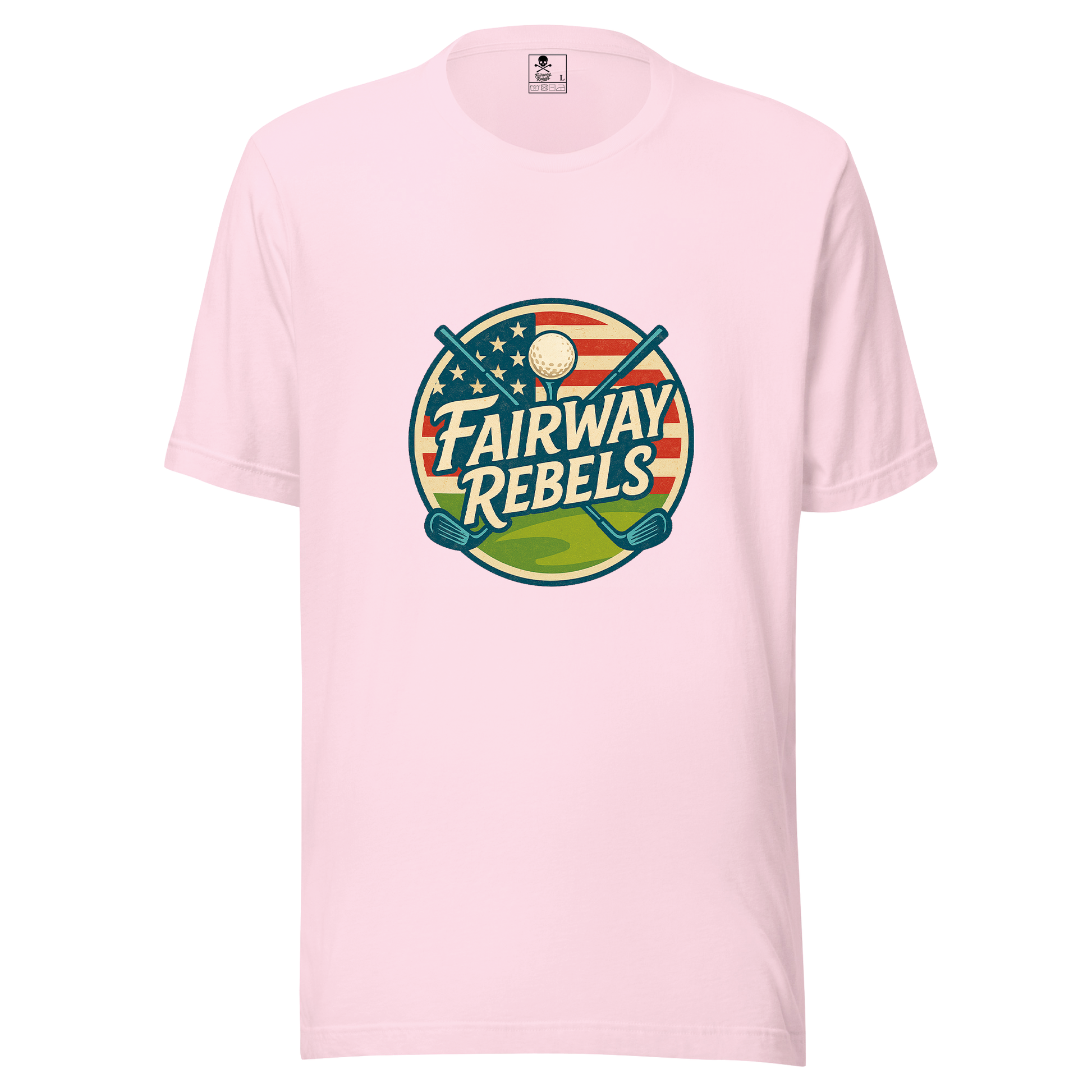 T-shirt unisexe États-unis Fairway rebels - Fairway Rebels golf