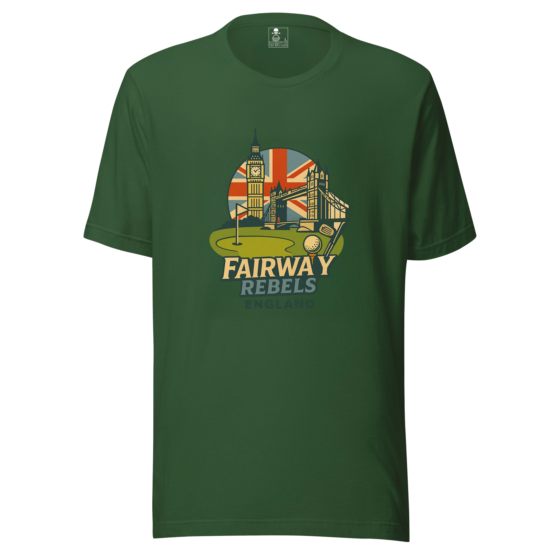 T-shirt unisexe England Fairway rebels - Fairway Rebels golf
