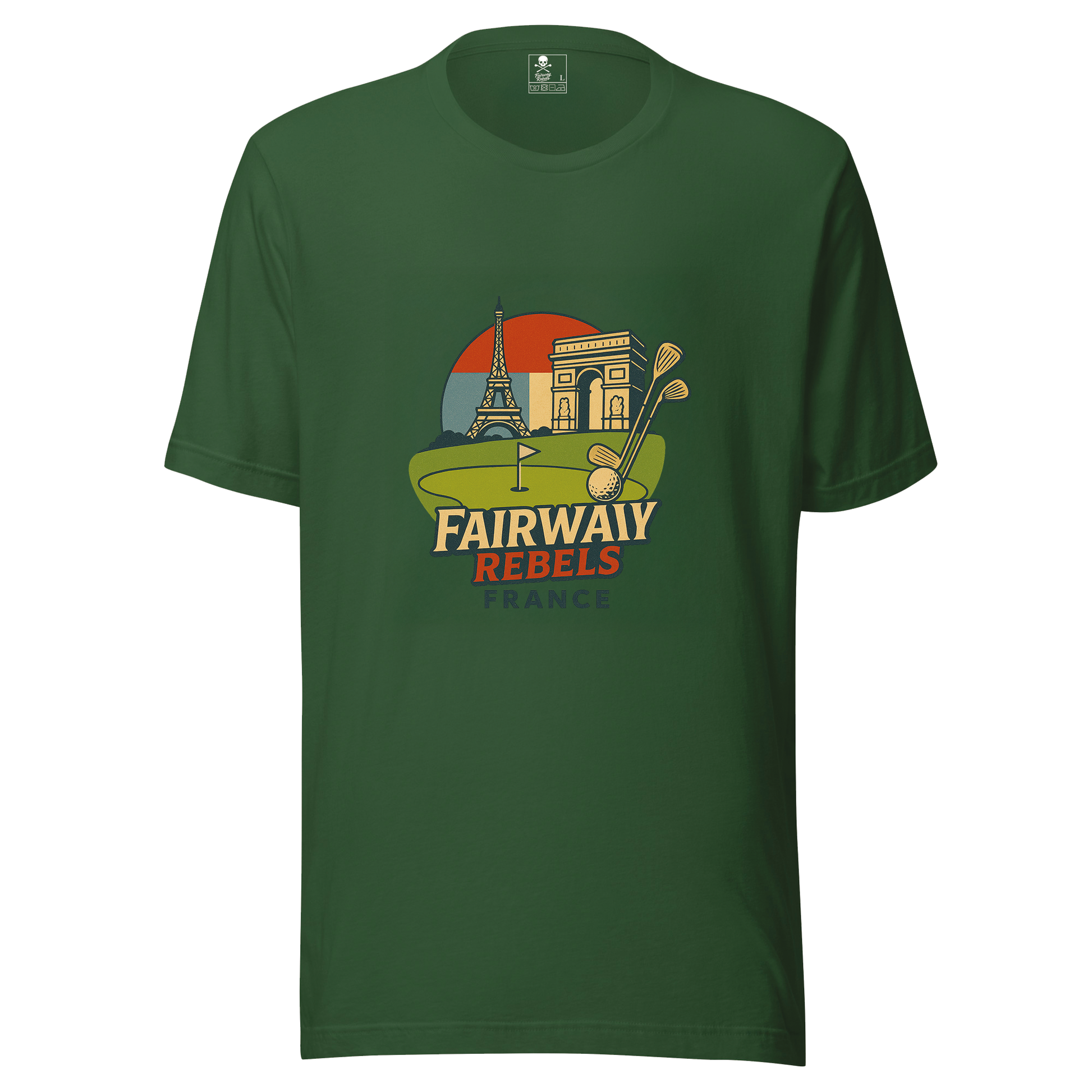T-shirt unisexe France Fairway rebels - Fairway Rebels golf