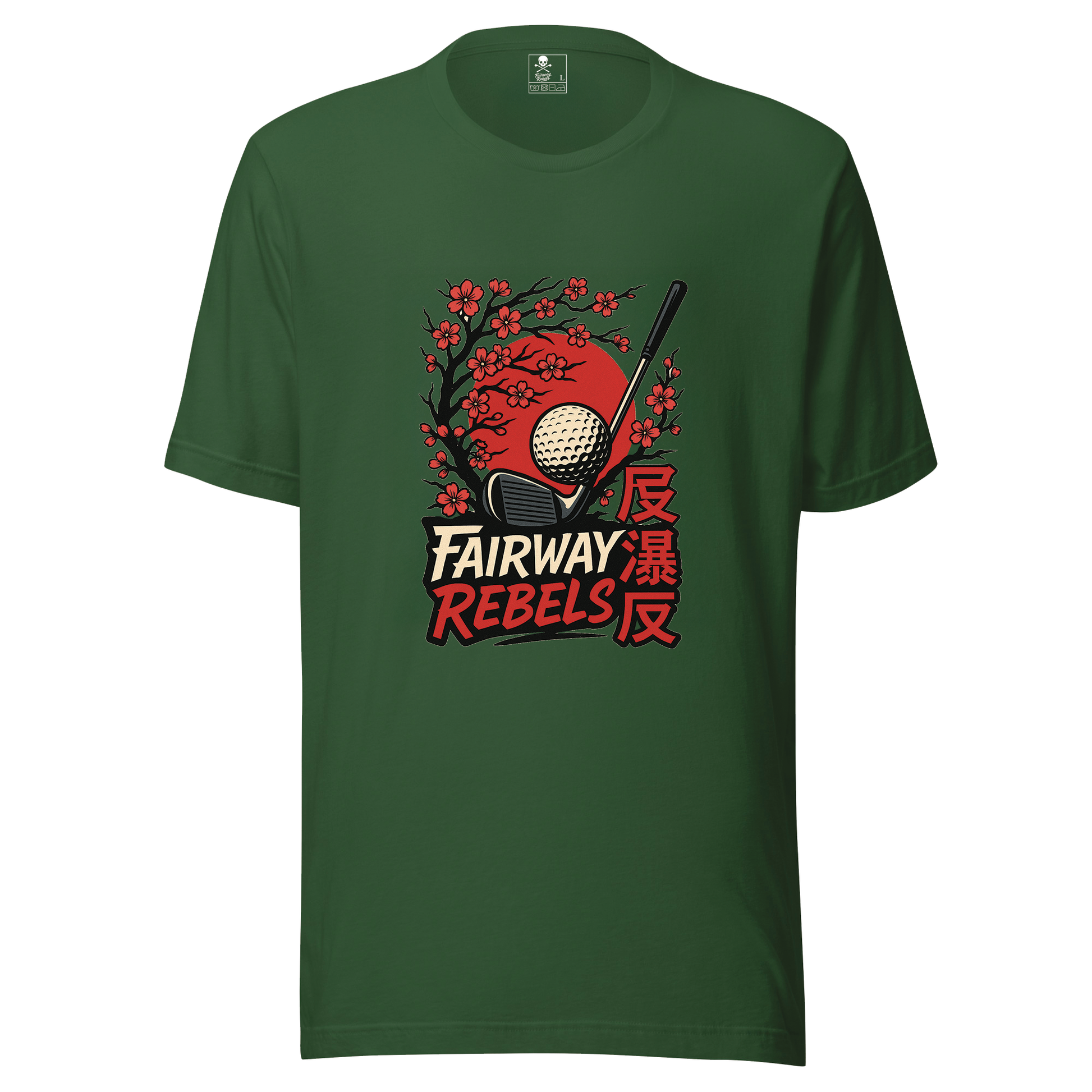 T-shirt unisexe Japon Fairway rebels - Fairway Rebels golf