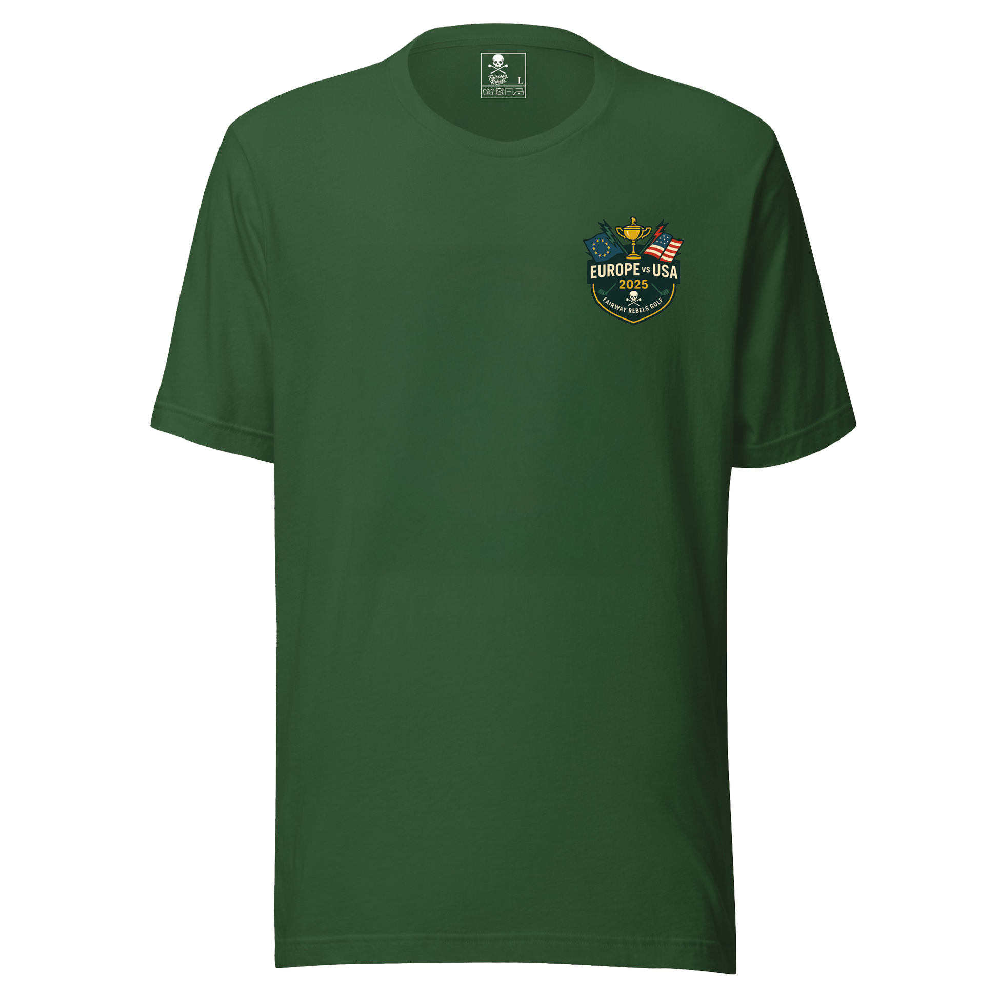 T-shirt Vert unisexe Cup 2025 - Fairway-Rebels - Fairway Rebels golf