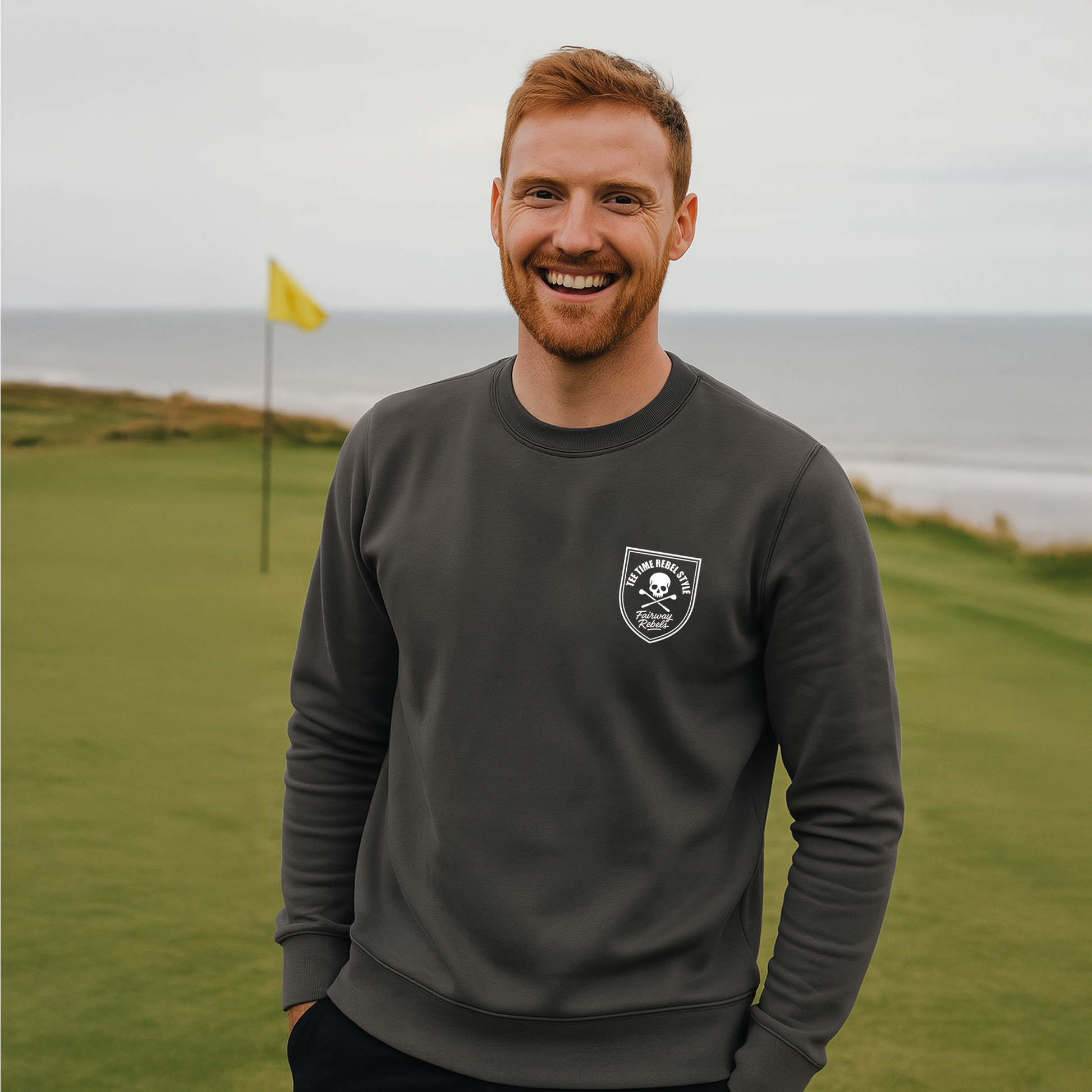 Sweat Golf Unisexe Tee Time Rebel Style Fairway Rebels Golf - Fairway Rebels golf