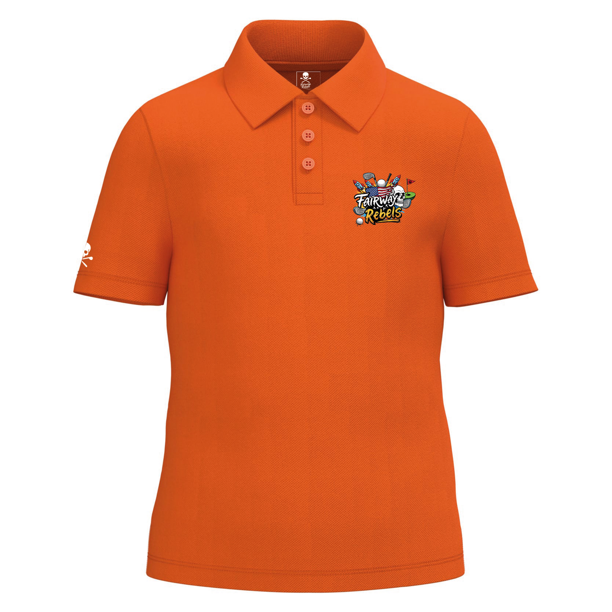 Polo lifestyle Army Enfant Fairway rebels Golf - Fairway Rebels golf