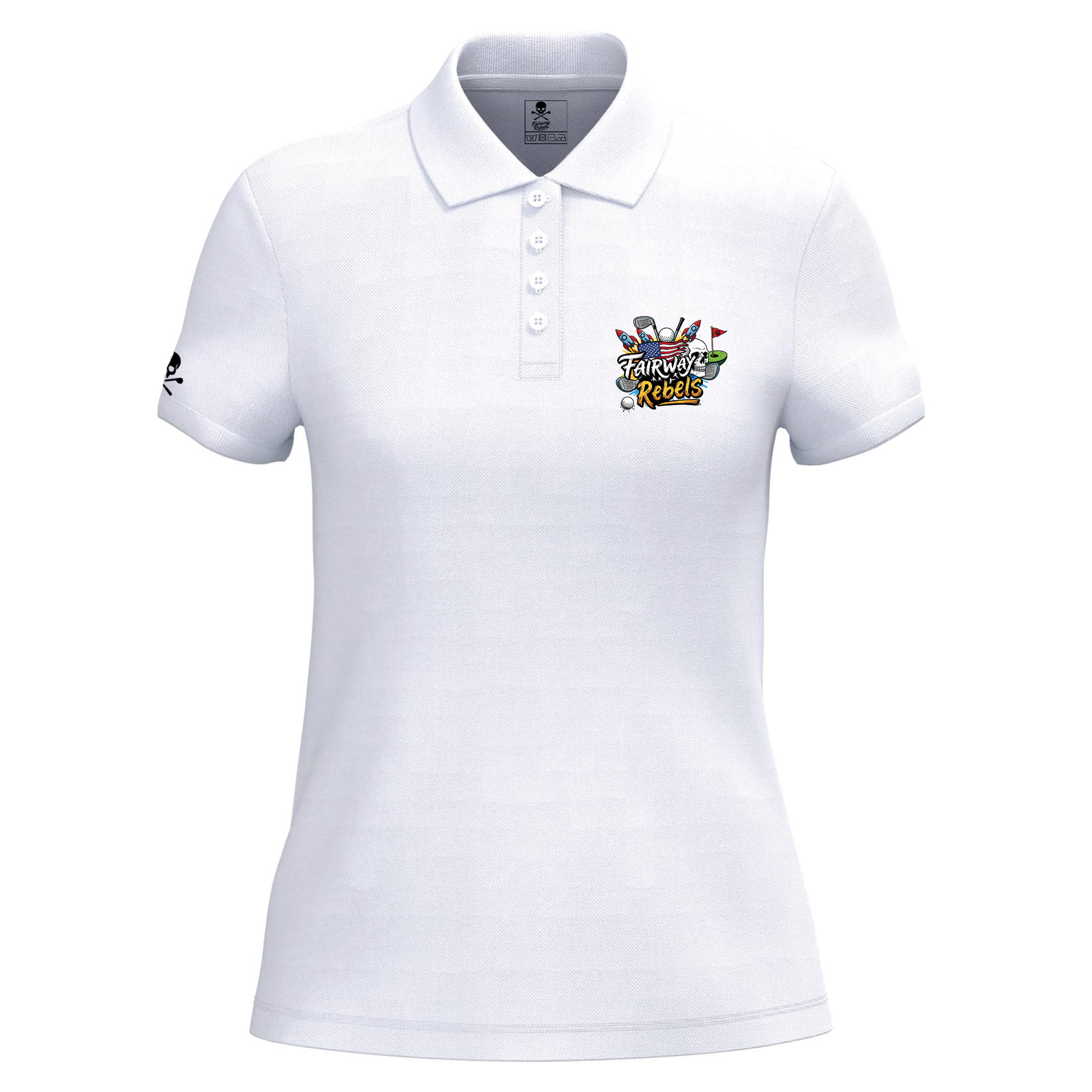 Polo lifestyle Army Femme Fairway rebels Golf - Fairway Rebels golf