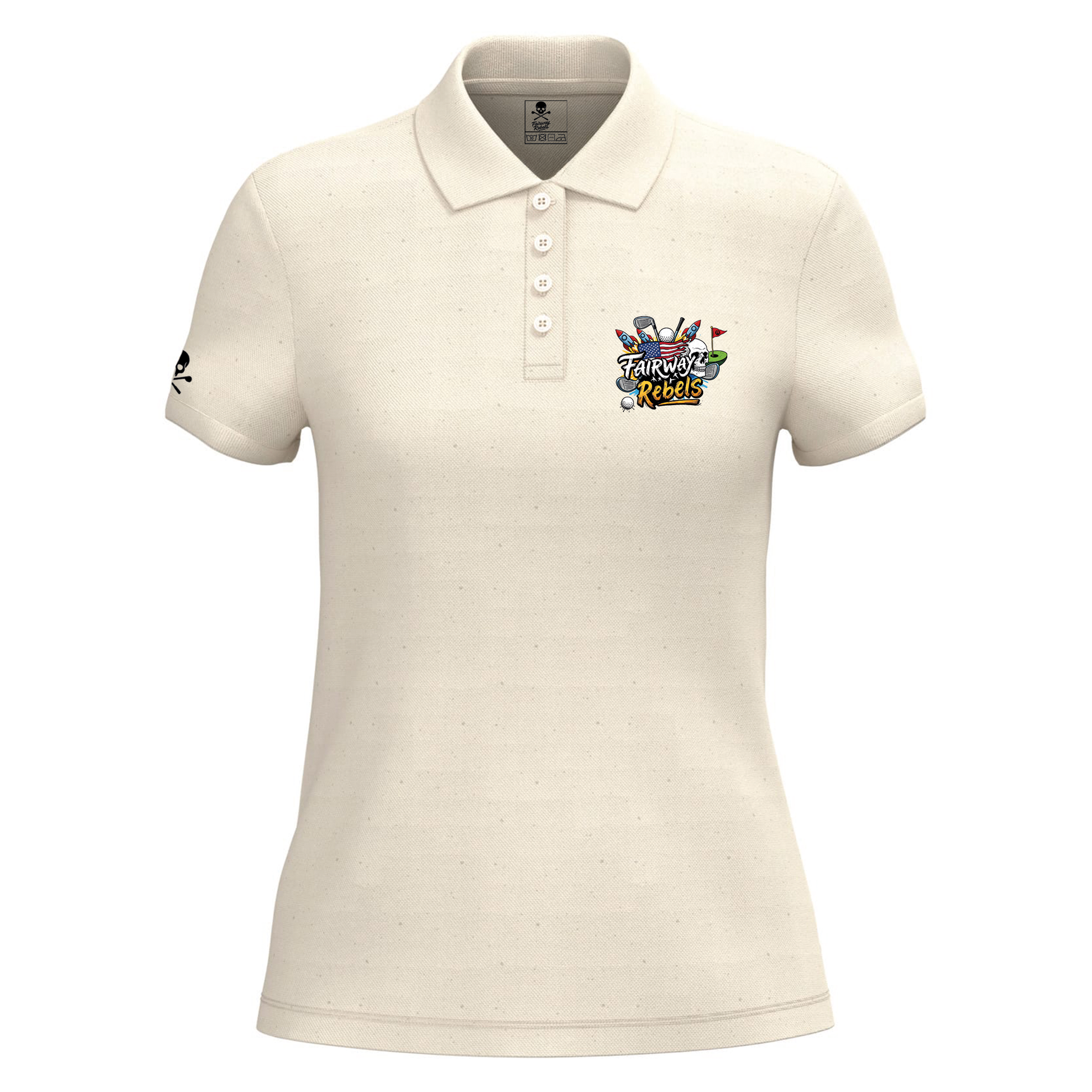 Polo lifestyle Army Femme Fairway rebels Golf - Fairway Rebels golf