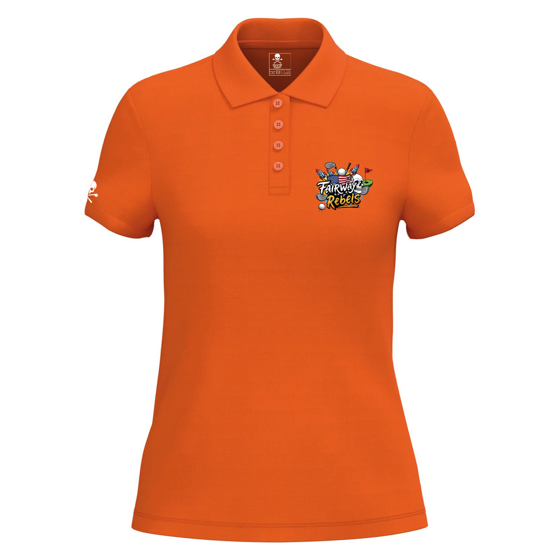 Polo lifestyle Army Femme Fairway rebels Golf - Fairway Rebels golf