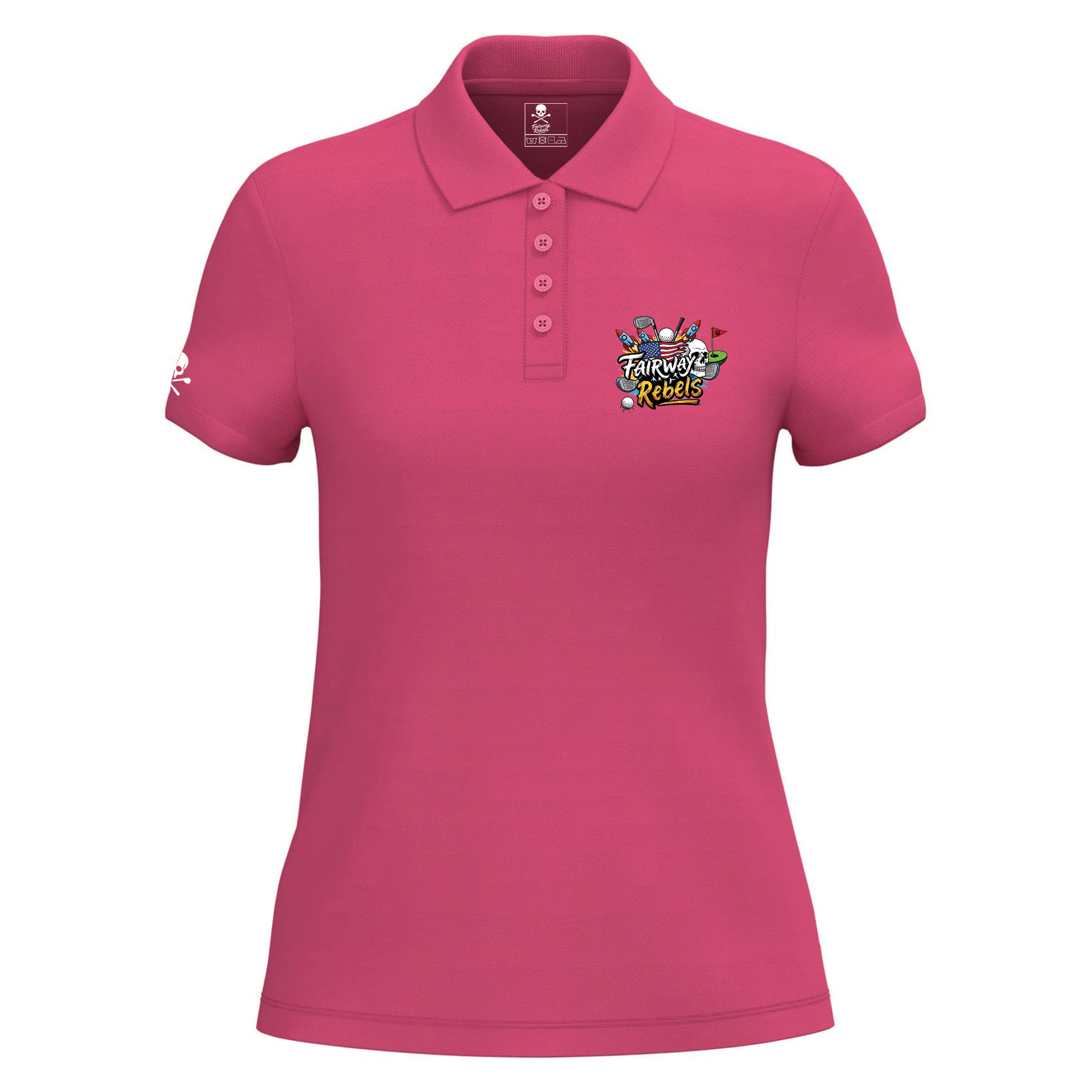Polo lifestyle Army Femme Fairway rebels Golf - Fairway Rebels golf