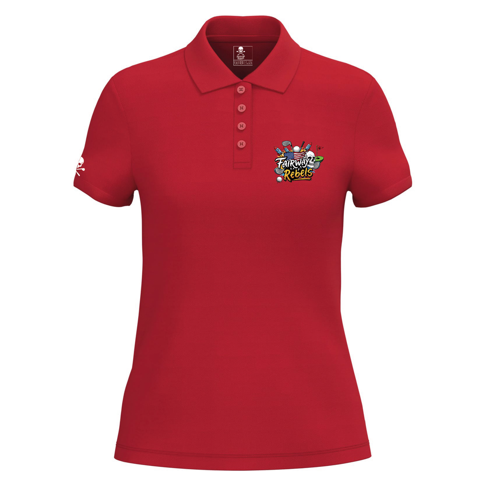 Polo lifestyle Army Femme Fairway rebels Golf - Fairway Rebels golf