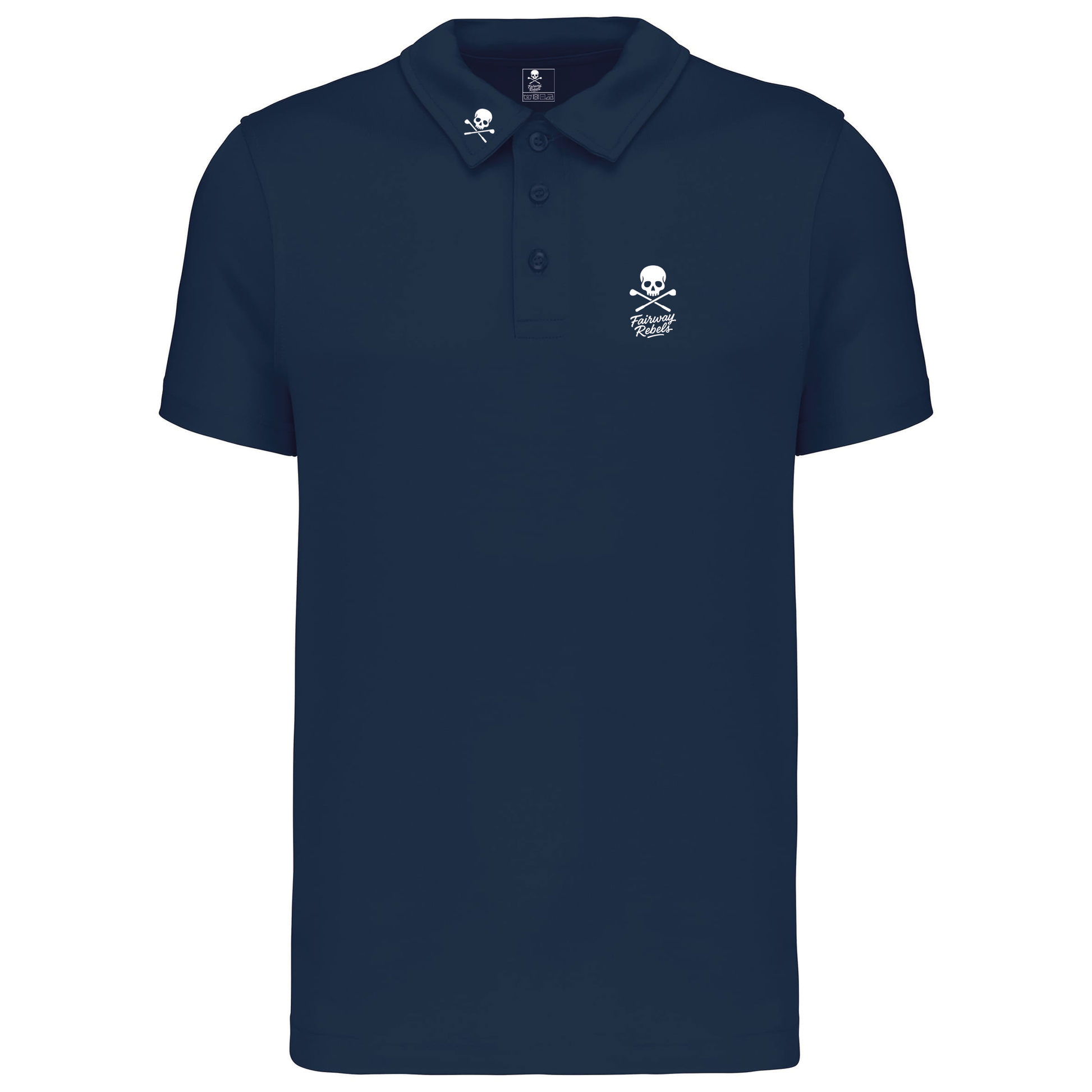 Polo de Golf Homme Technique The One bleu marine - Fairway Rebels golf -polo golf technique homme -42.00 EUR