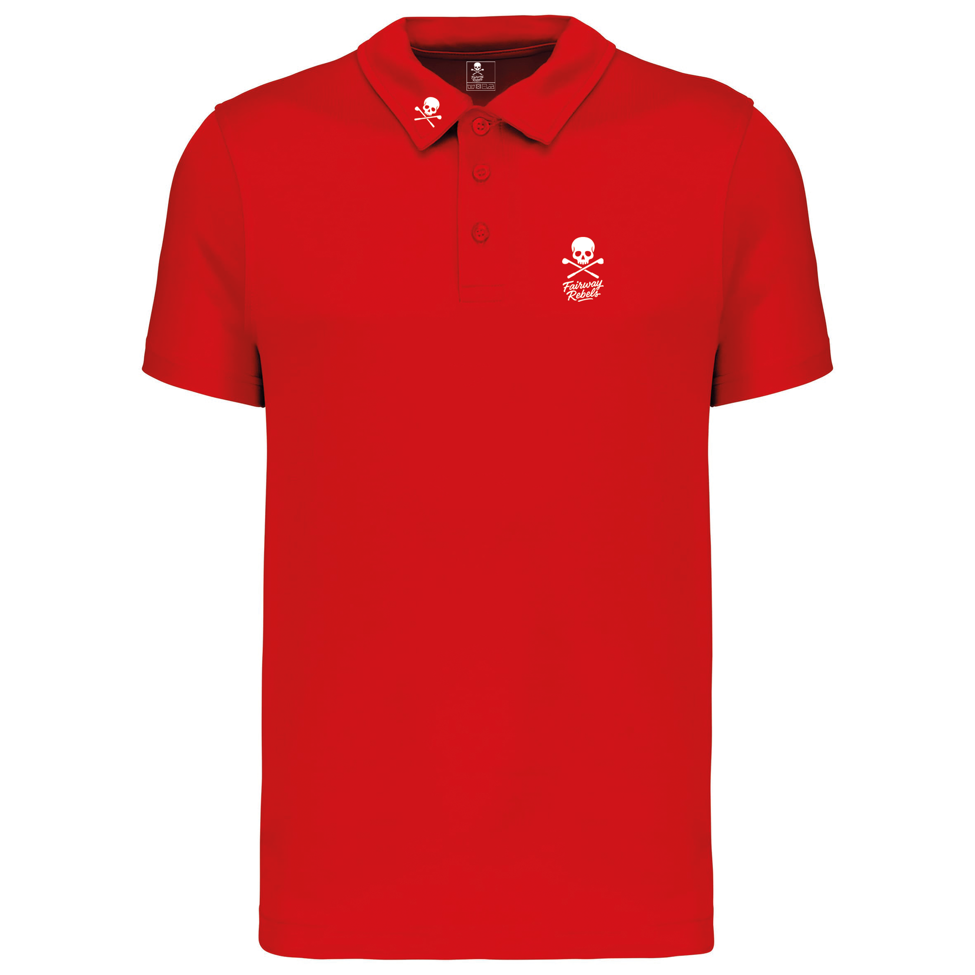 Polo de Golf Homme Technique The One Rouge - Fairway Rebels golf -polo golf technique homme -42.00 EUR
